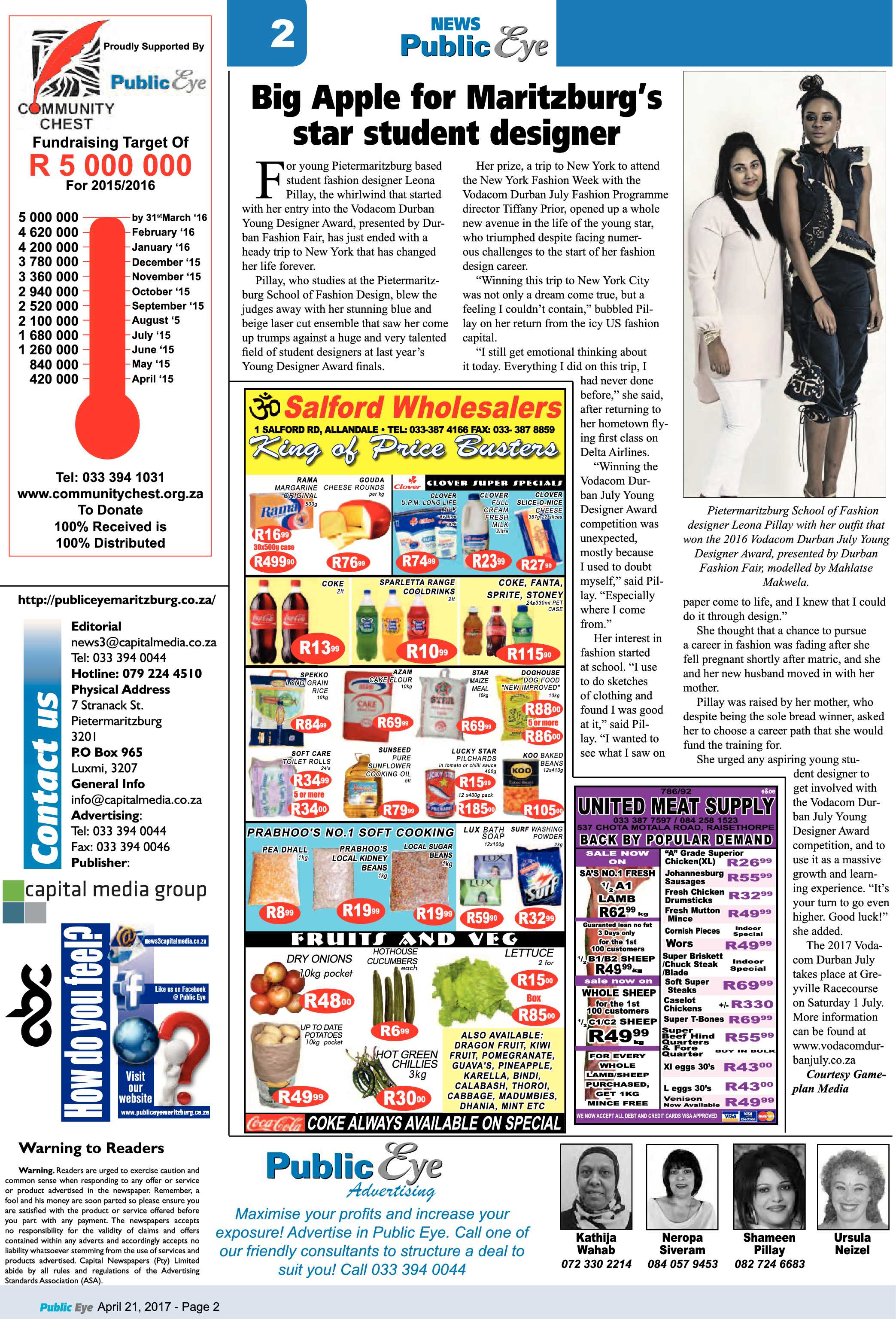 Public Eye 21 April 2017 page 2