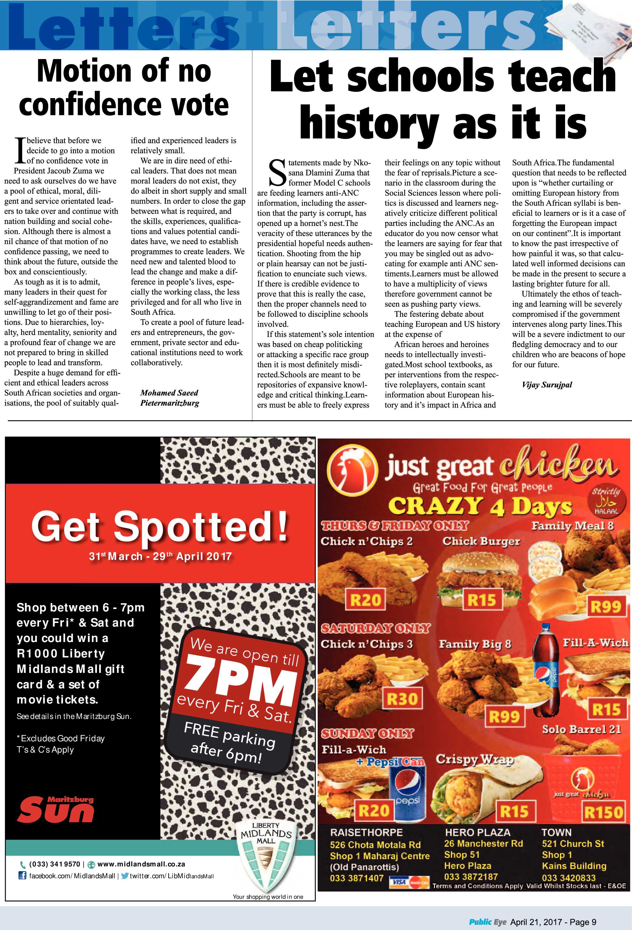 Public Eye 21 April 2017 page 9