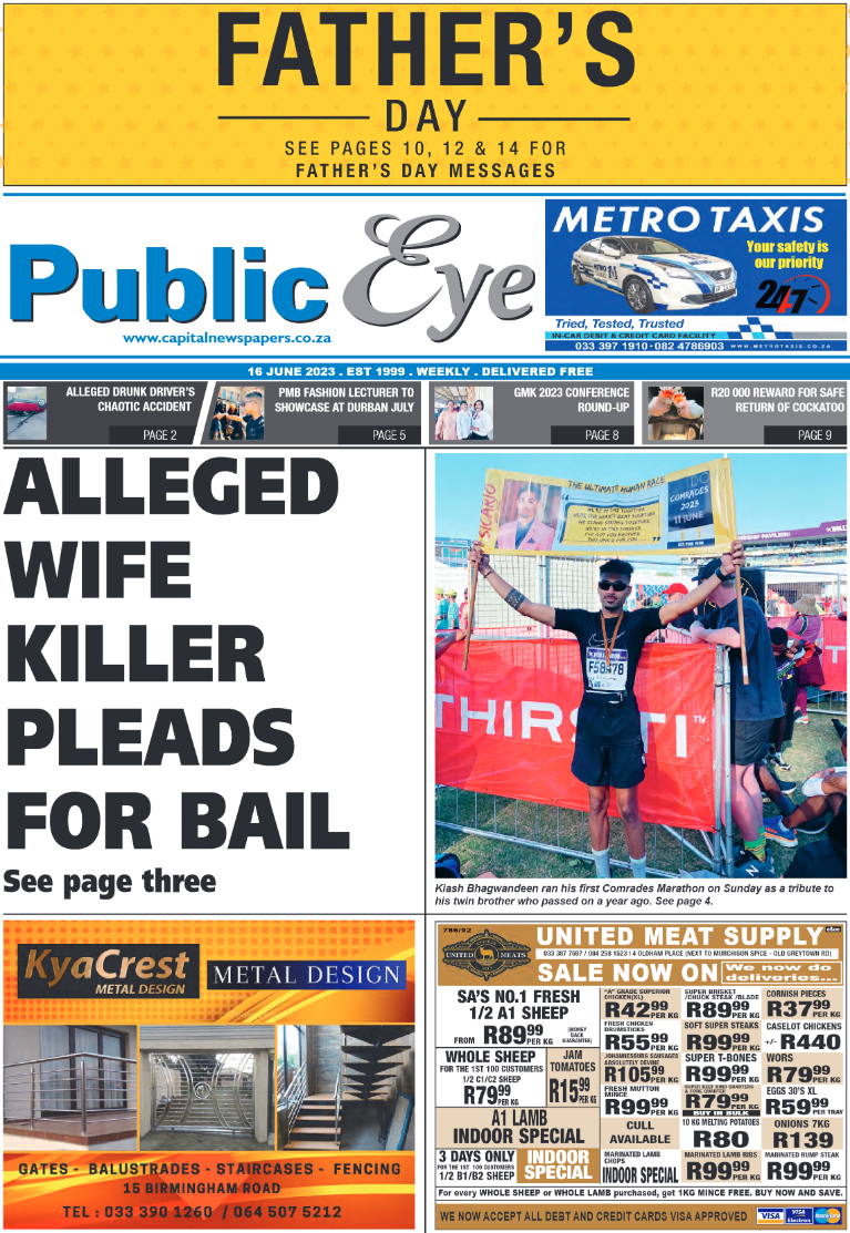 Public Eye 16/06/23 page 1