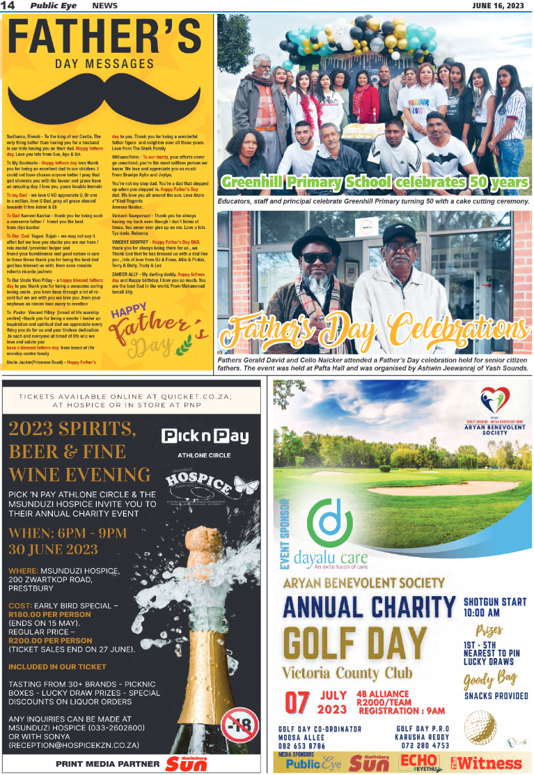 Public Eye 16/06/23 page 14