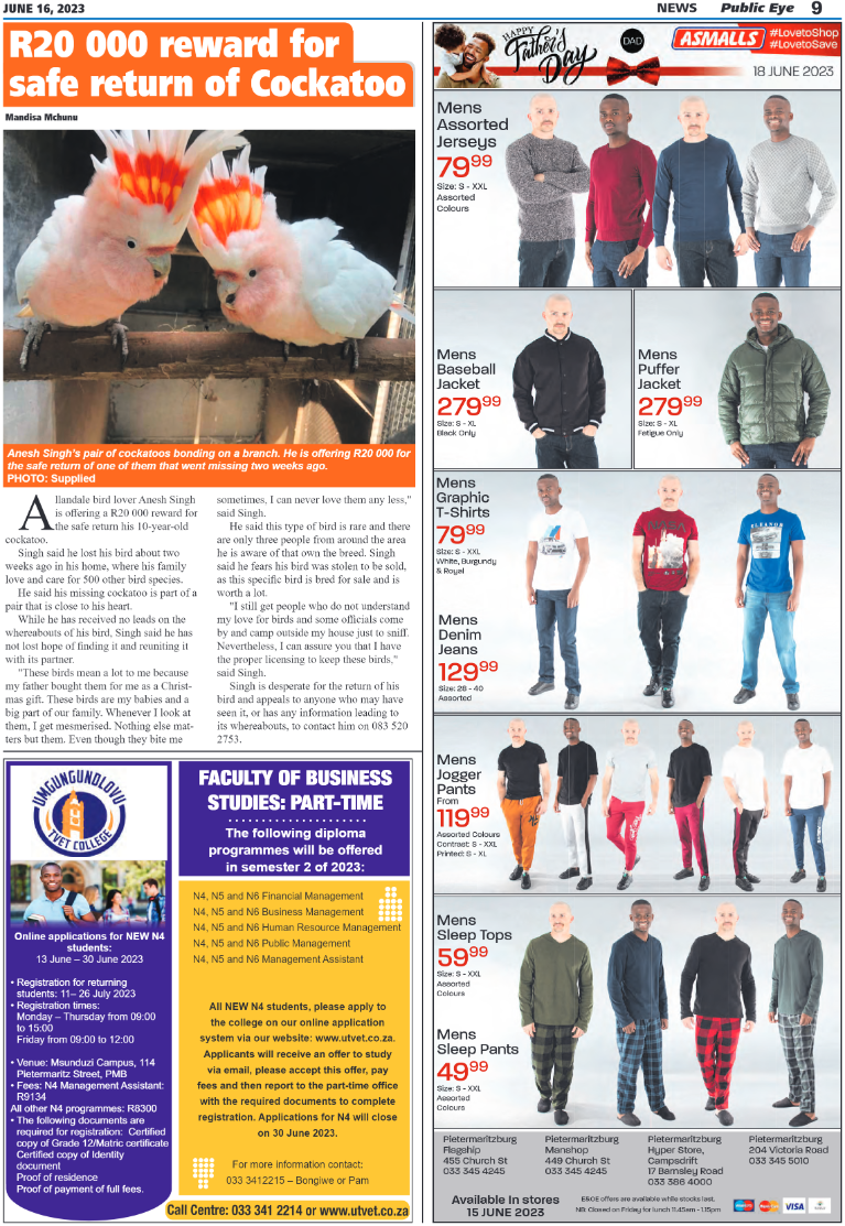 Public Eye 16/06/23 page 9