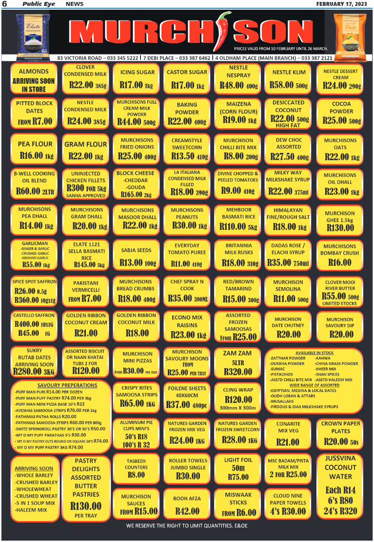 Public Eye 17/02/23 page 6