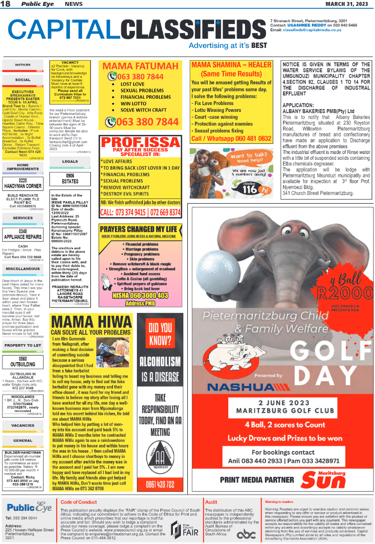 Public Eye 31/03/23 page 18