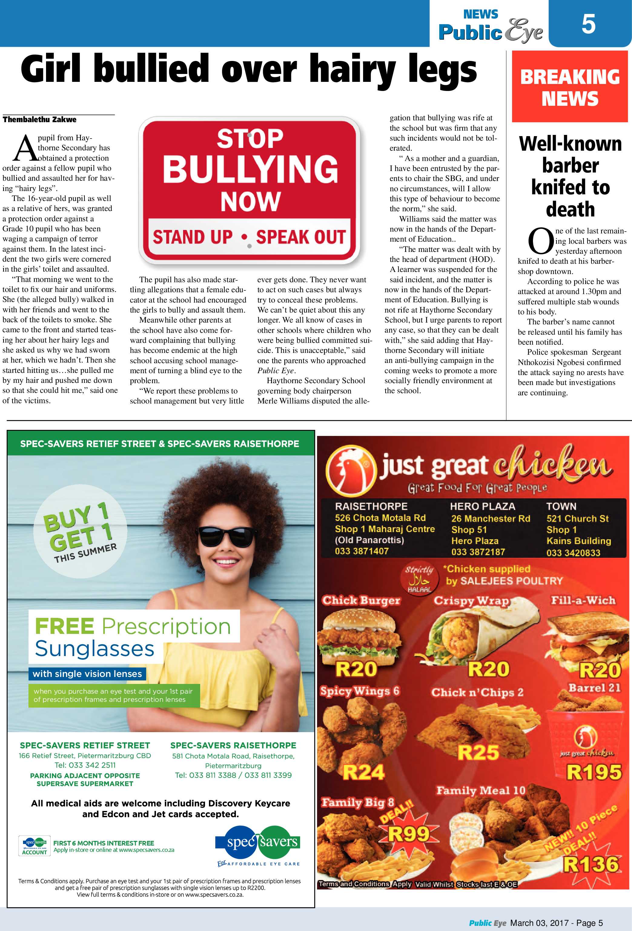 Public Eye 03 March 2017 page 5