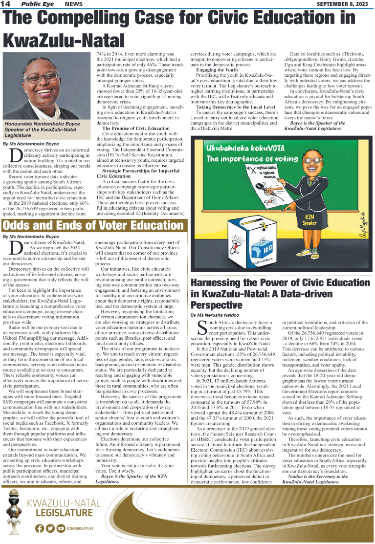 Public Eye 08.09.23 e-Edition page 14