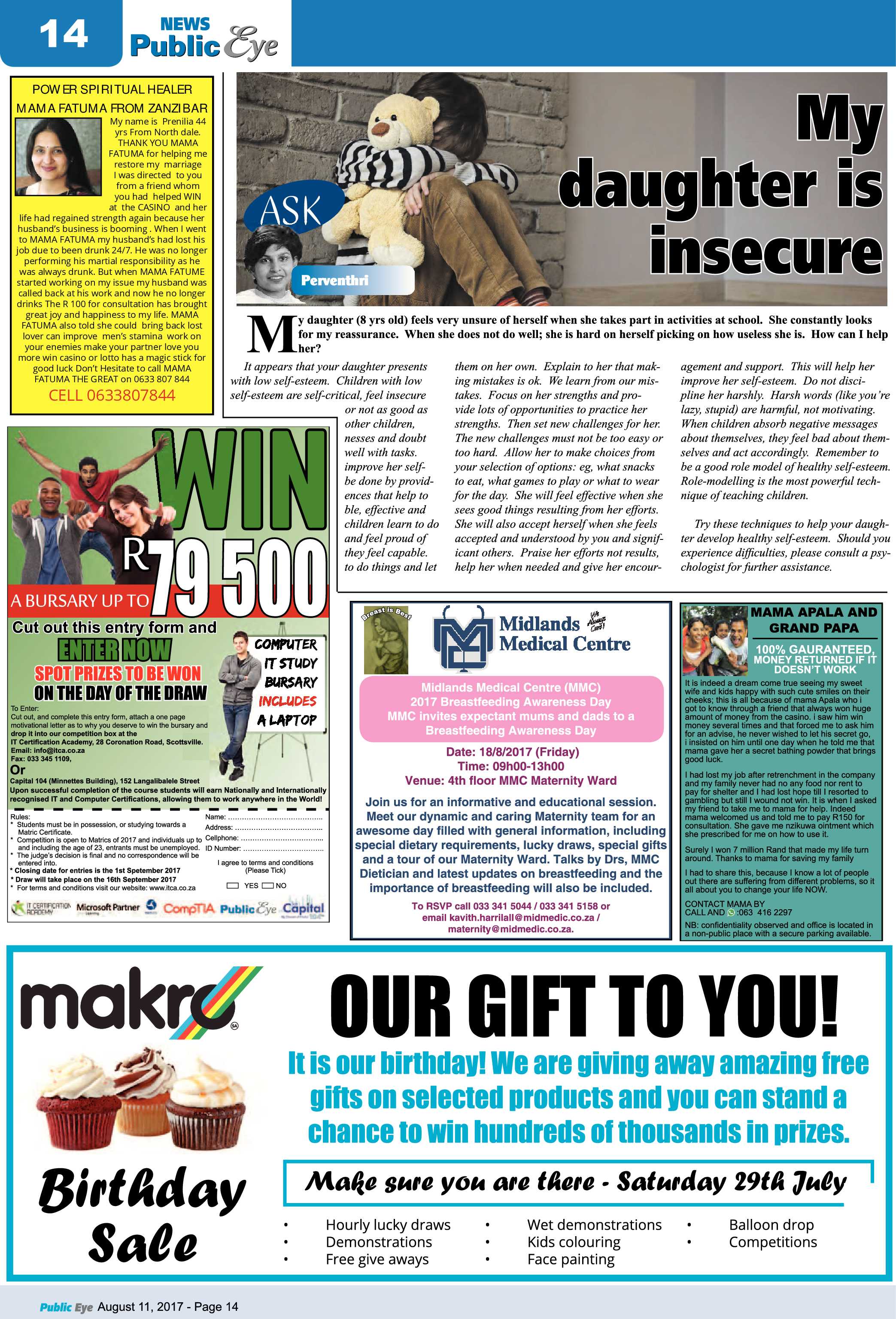 Public Eye 18 August 2017 page 14