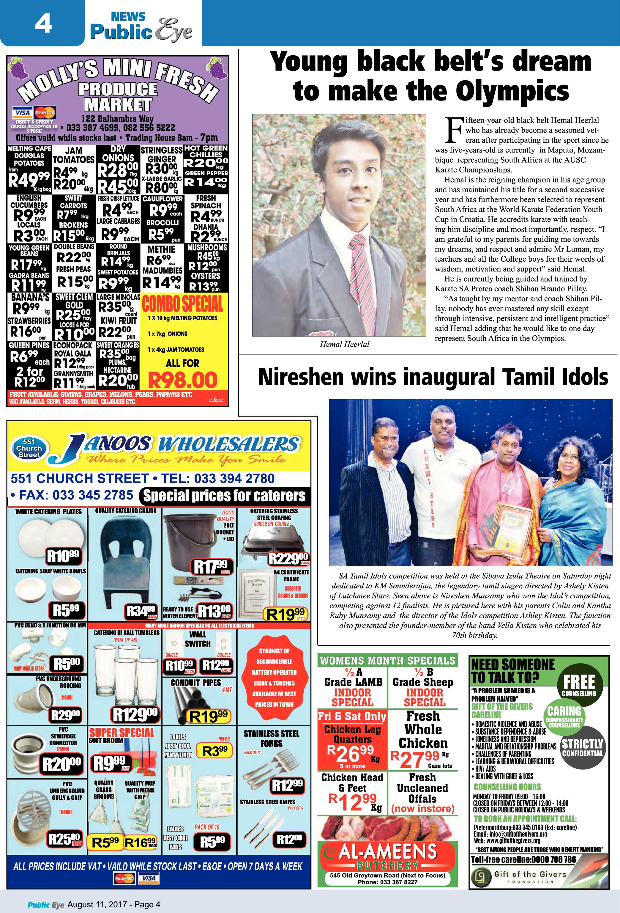 Public Eye 18 August 2017 page 4