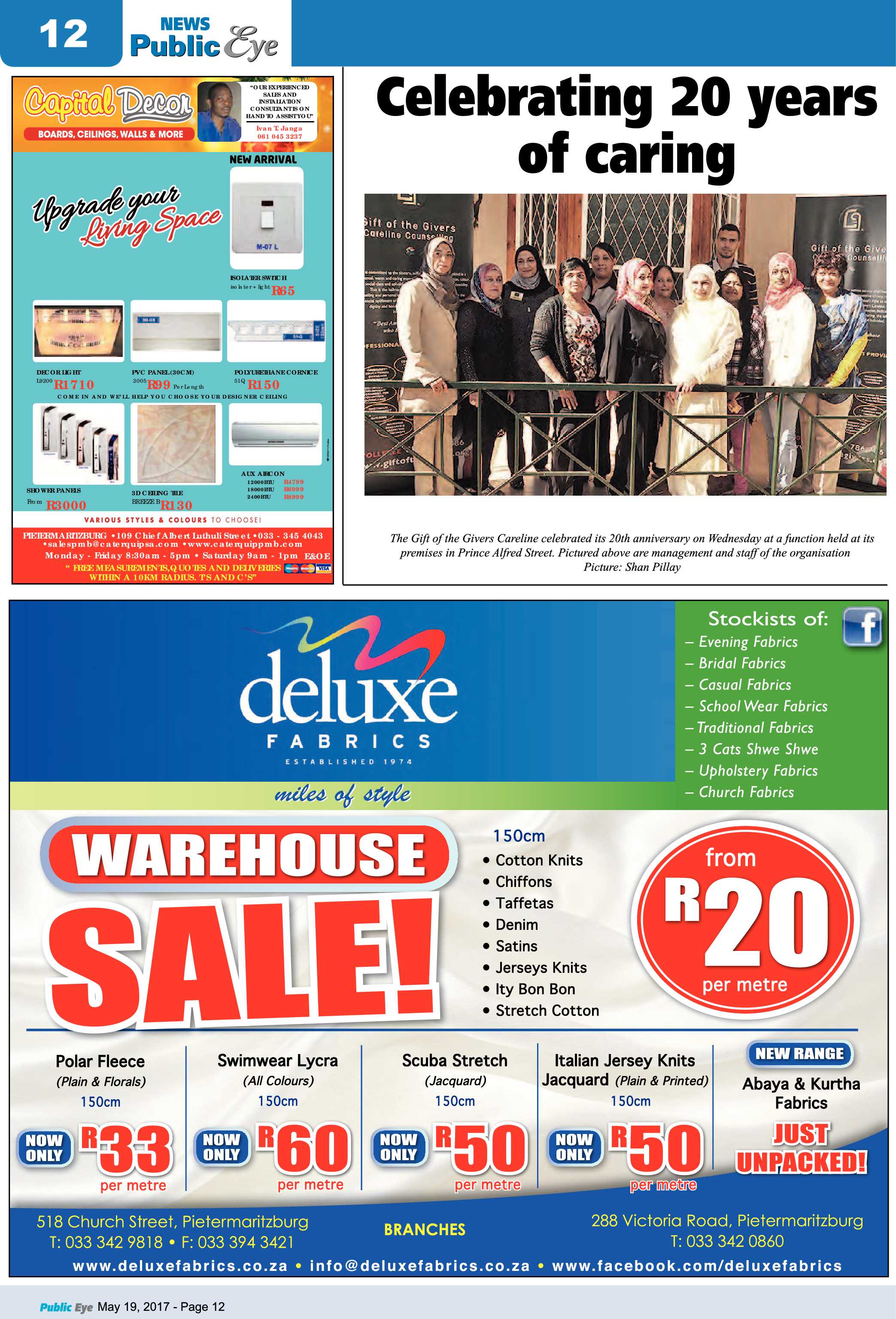 Public Eye 19 May 2017 page 12