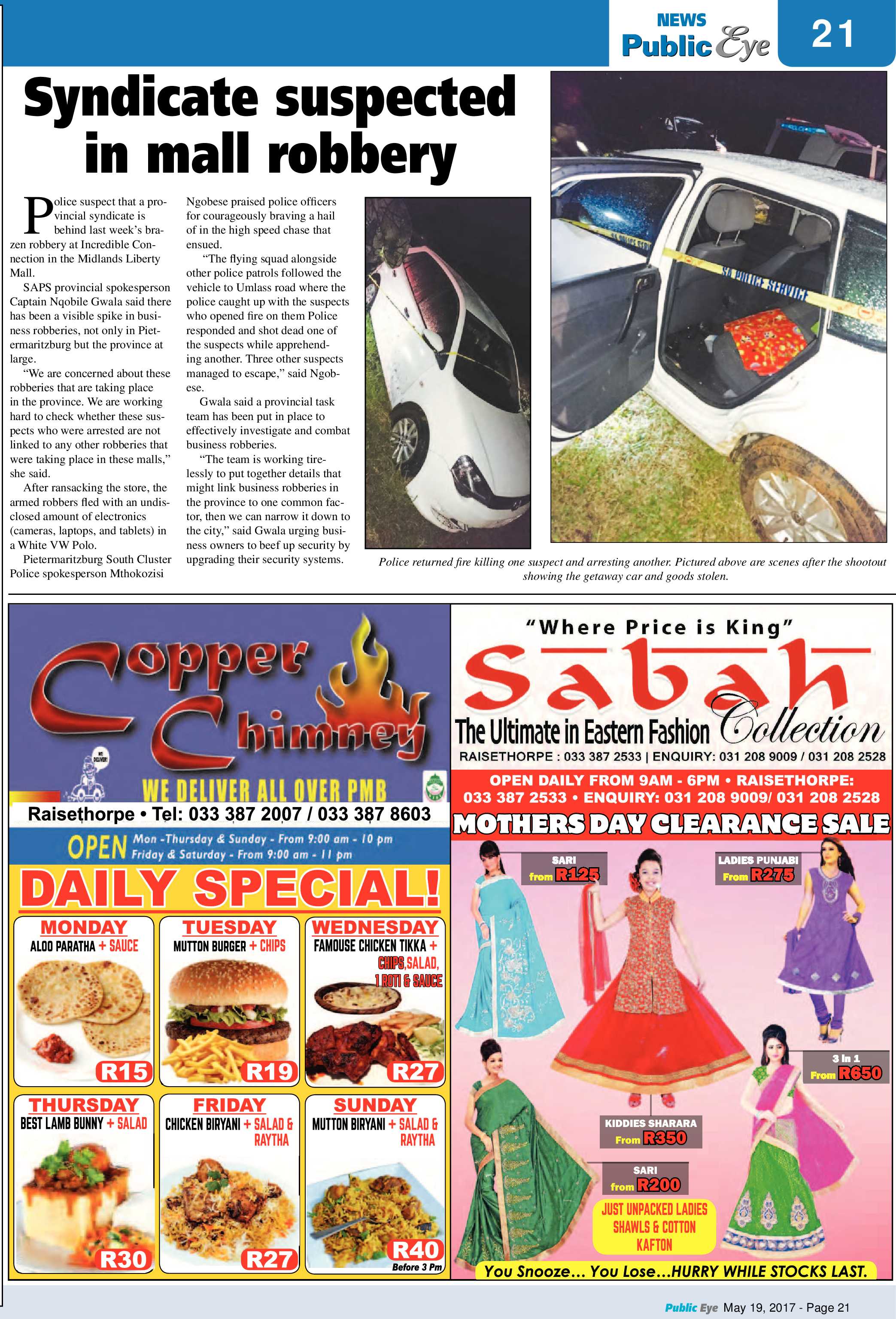 Public Eye 19 May 2017 page 21