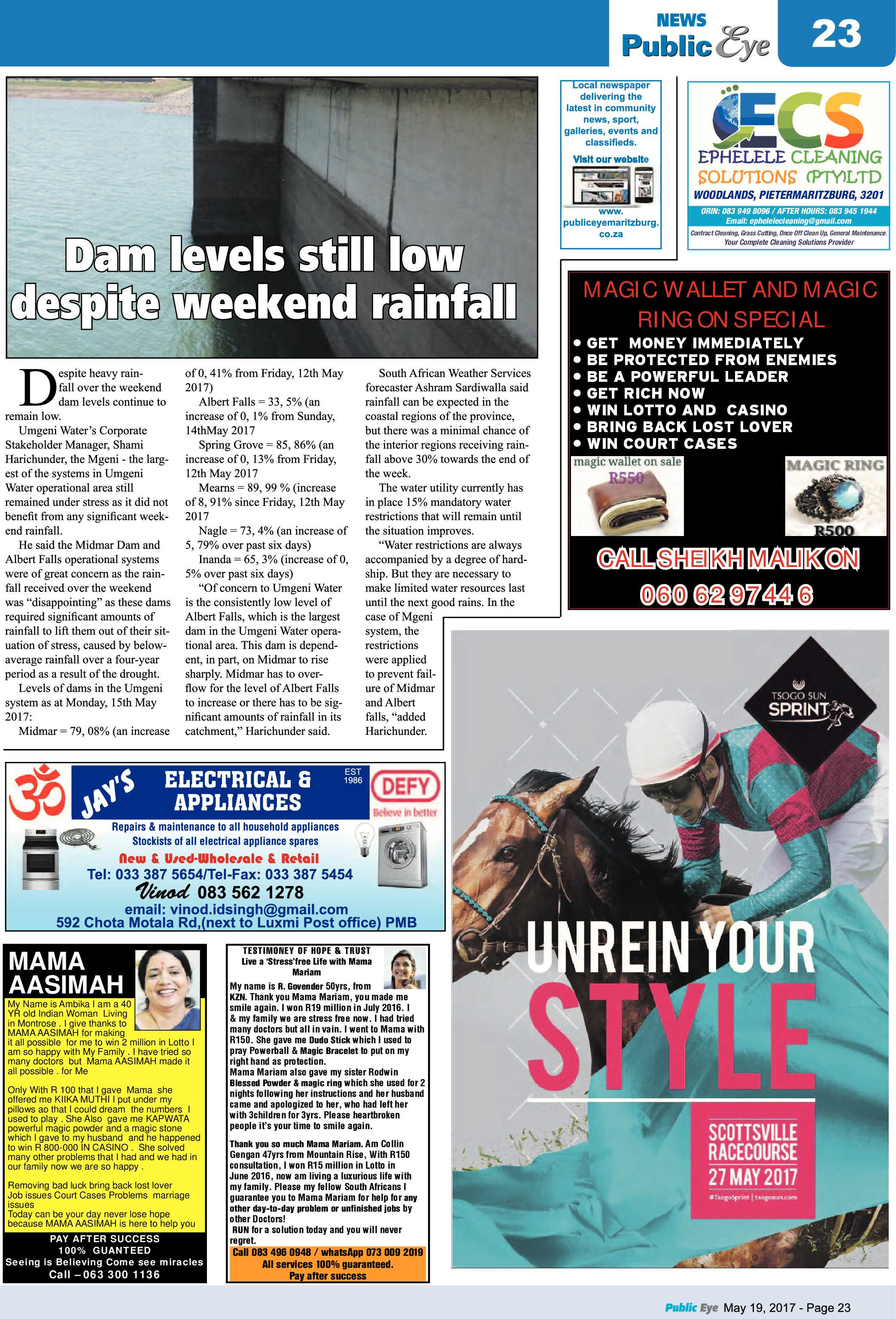 Public Eye 19 May 2017 page 23