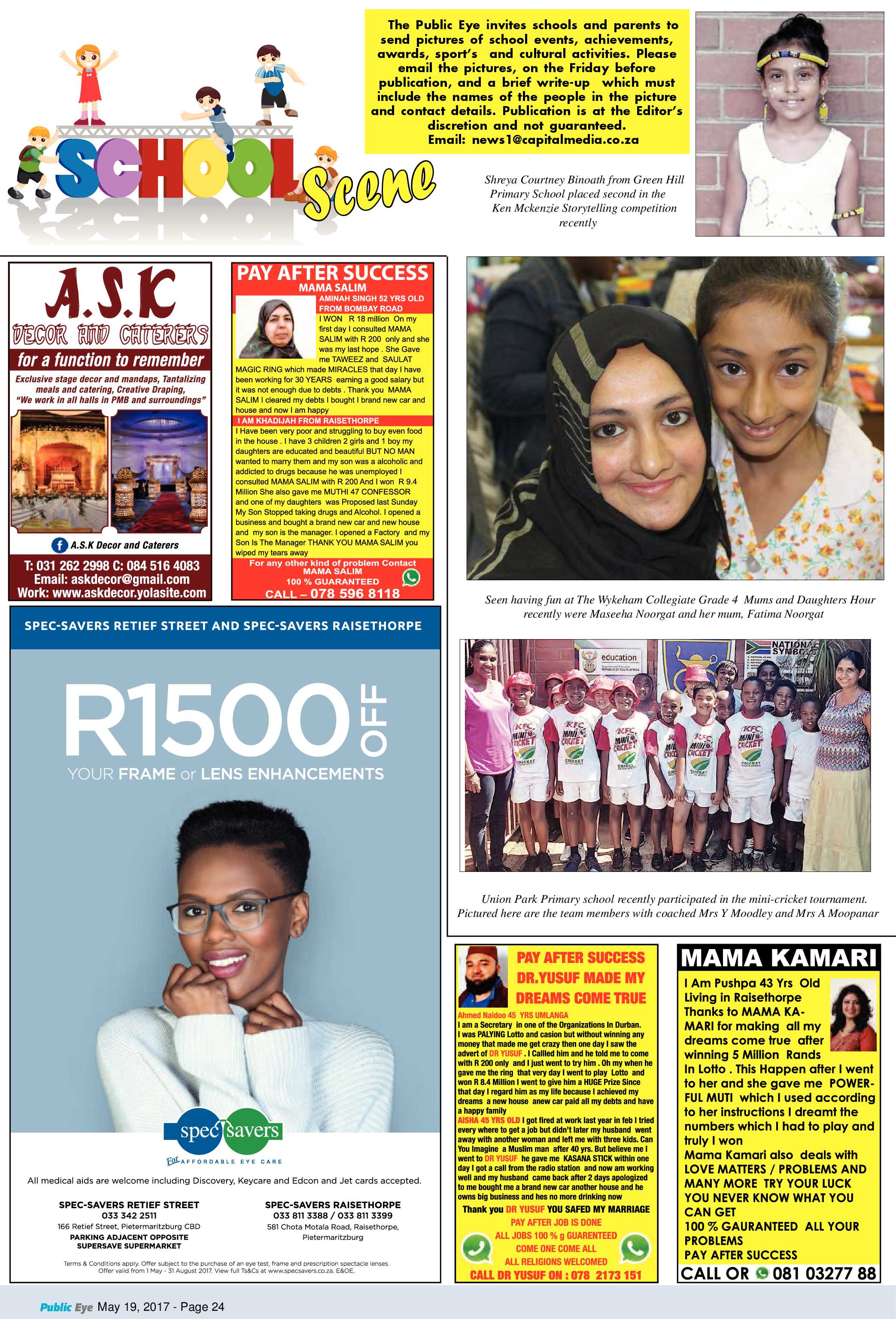 Public Eye 19 May 2017 page 24