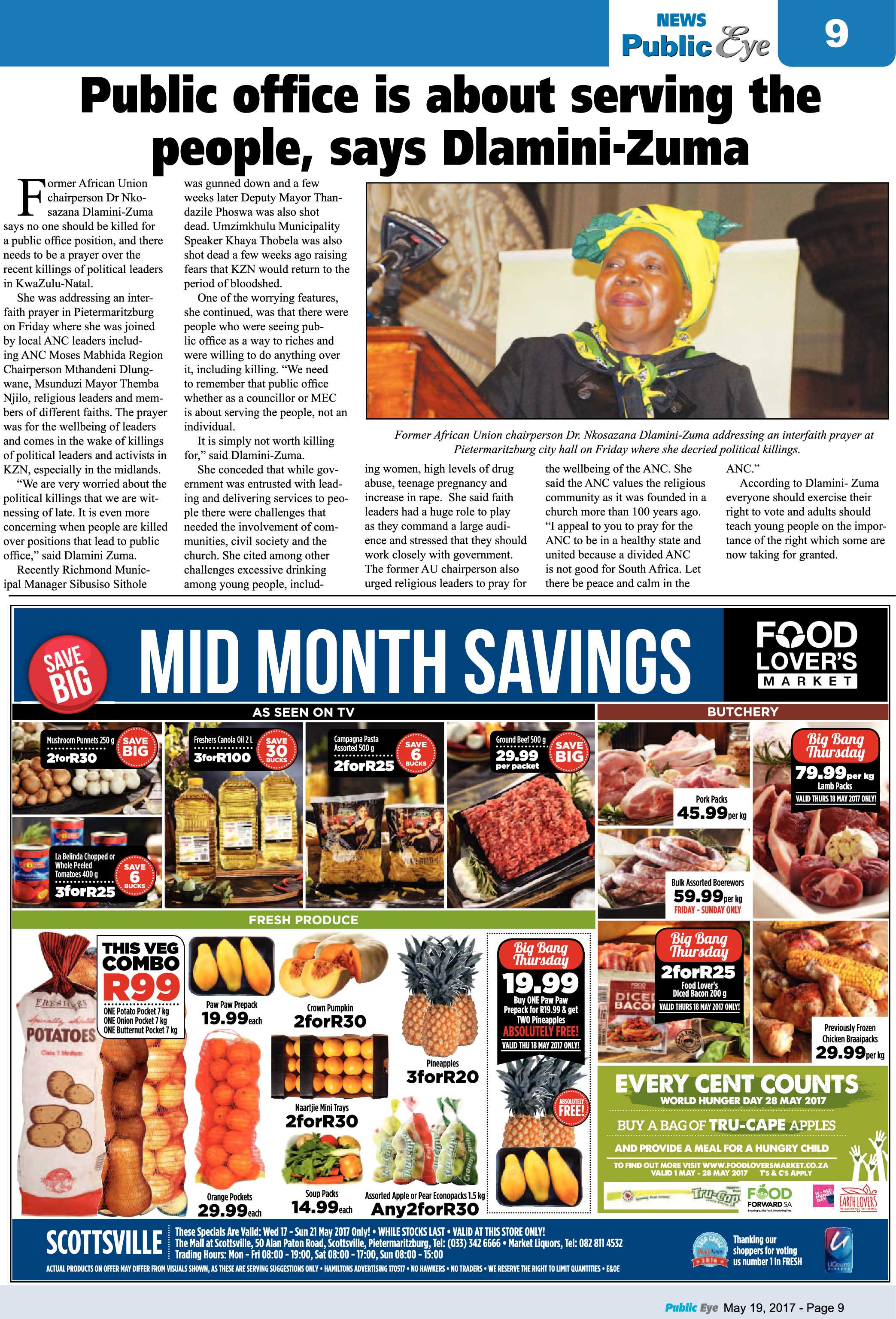 Public Eye 19 May 2017 page 9