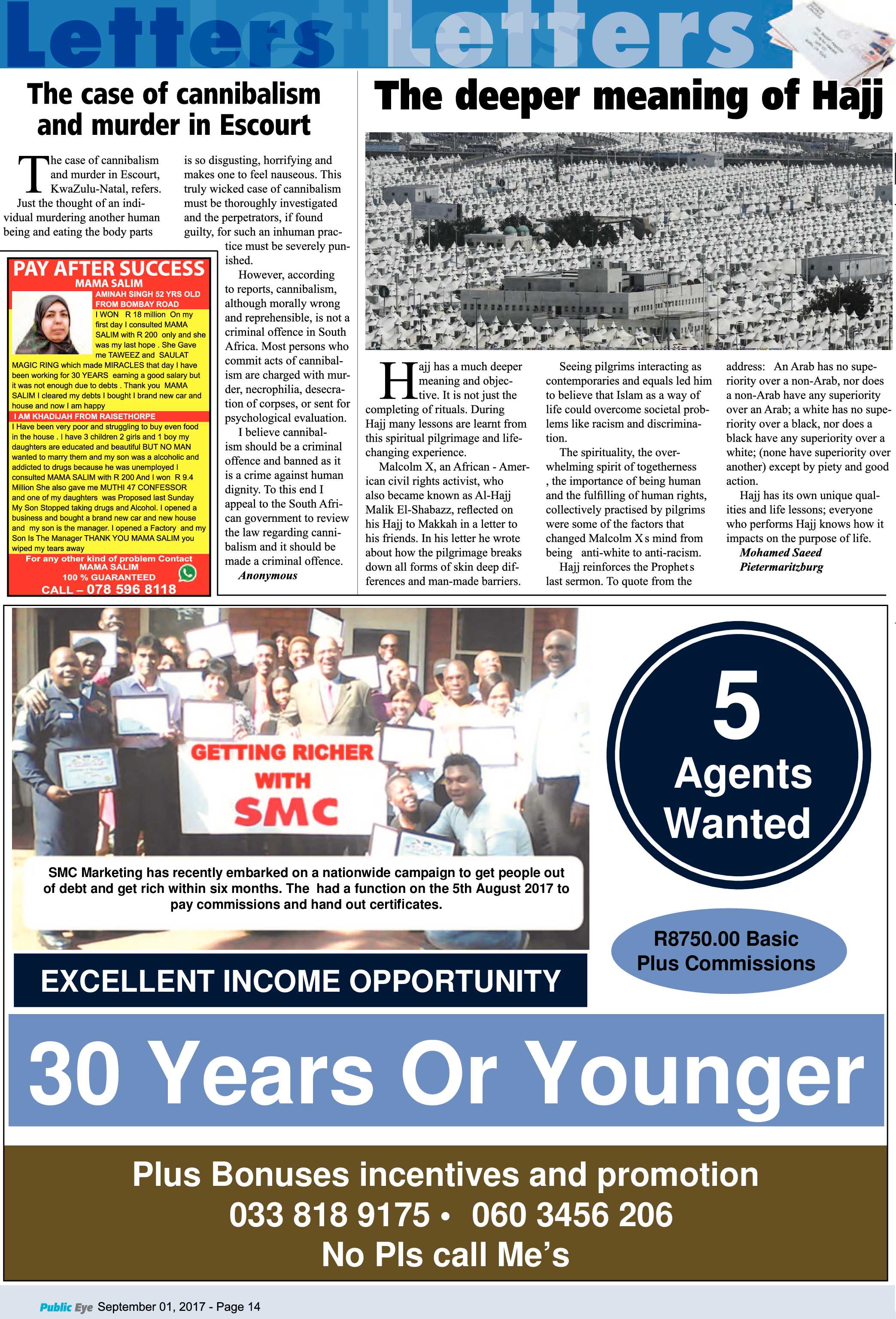 Public Eye 1 Sepetember 2017 page 13