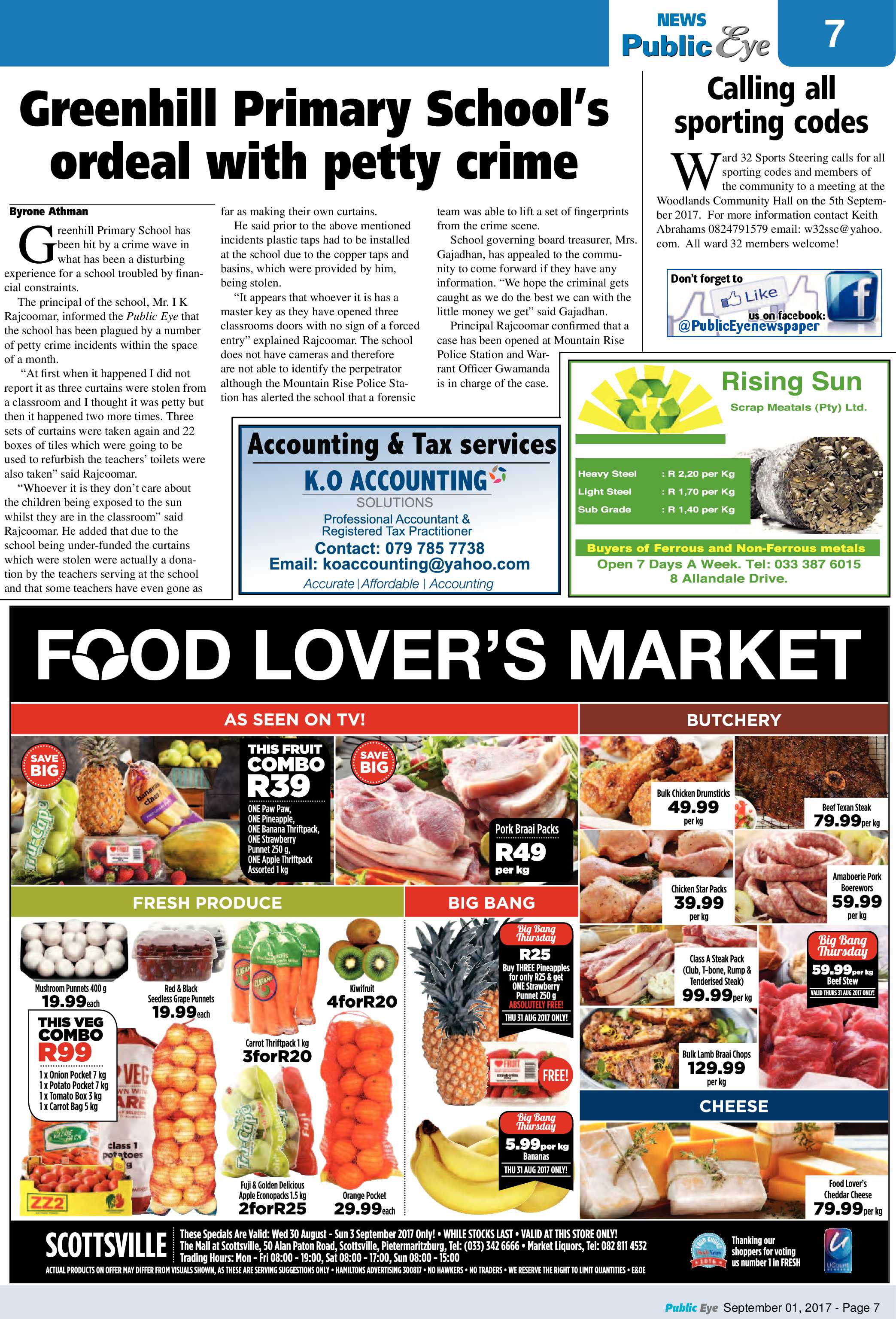 Public Eye 1 Sepetember 2017 page 7