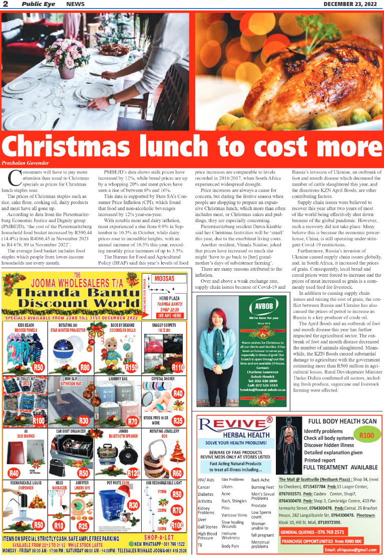 Public Eye 23.12.22 e-Edition page 2