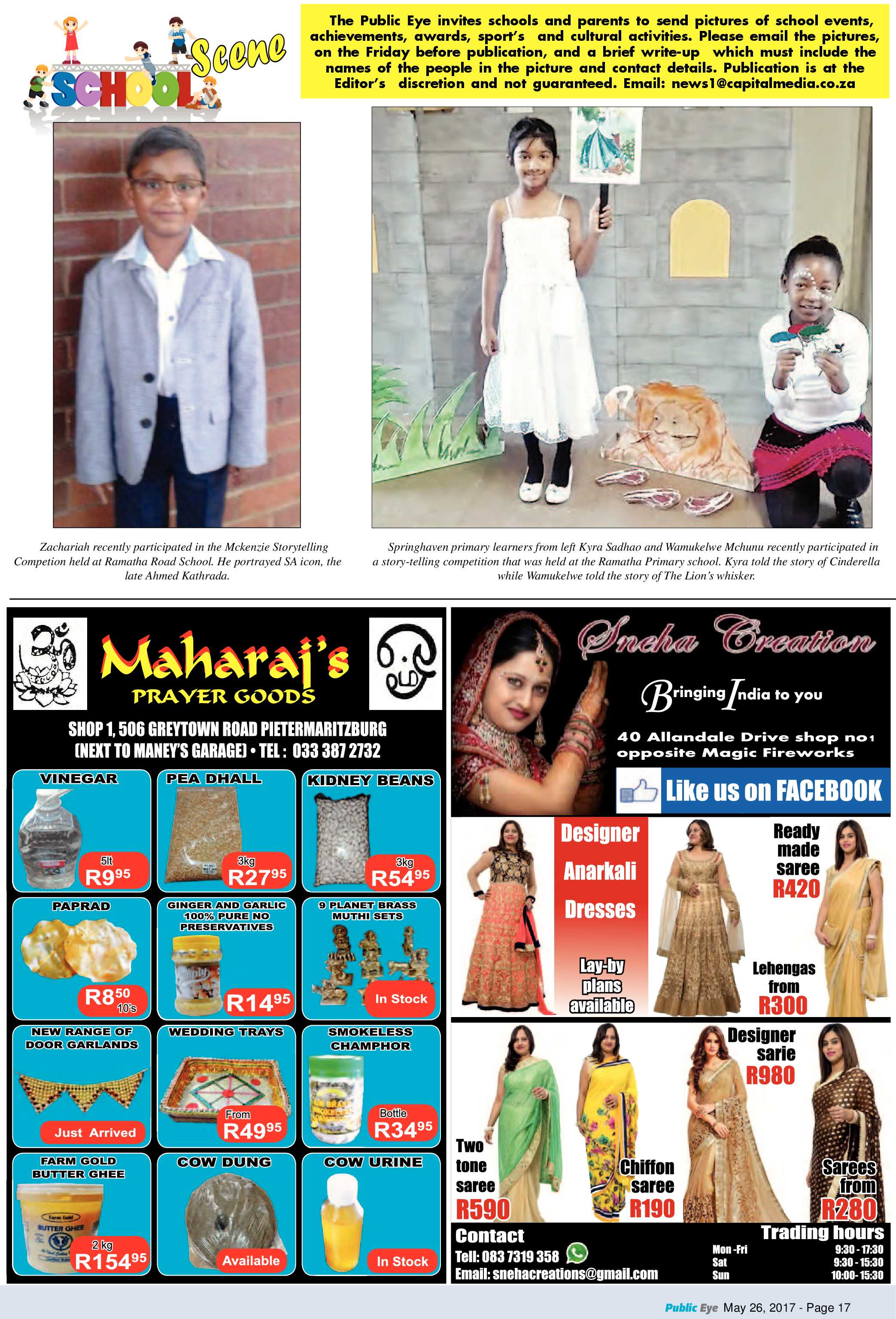 Public Eye 26 May 2017 page 17