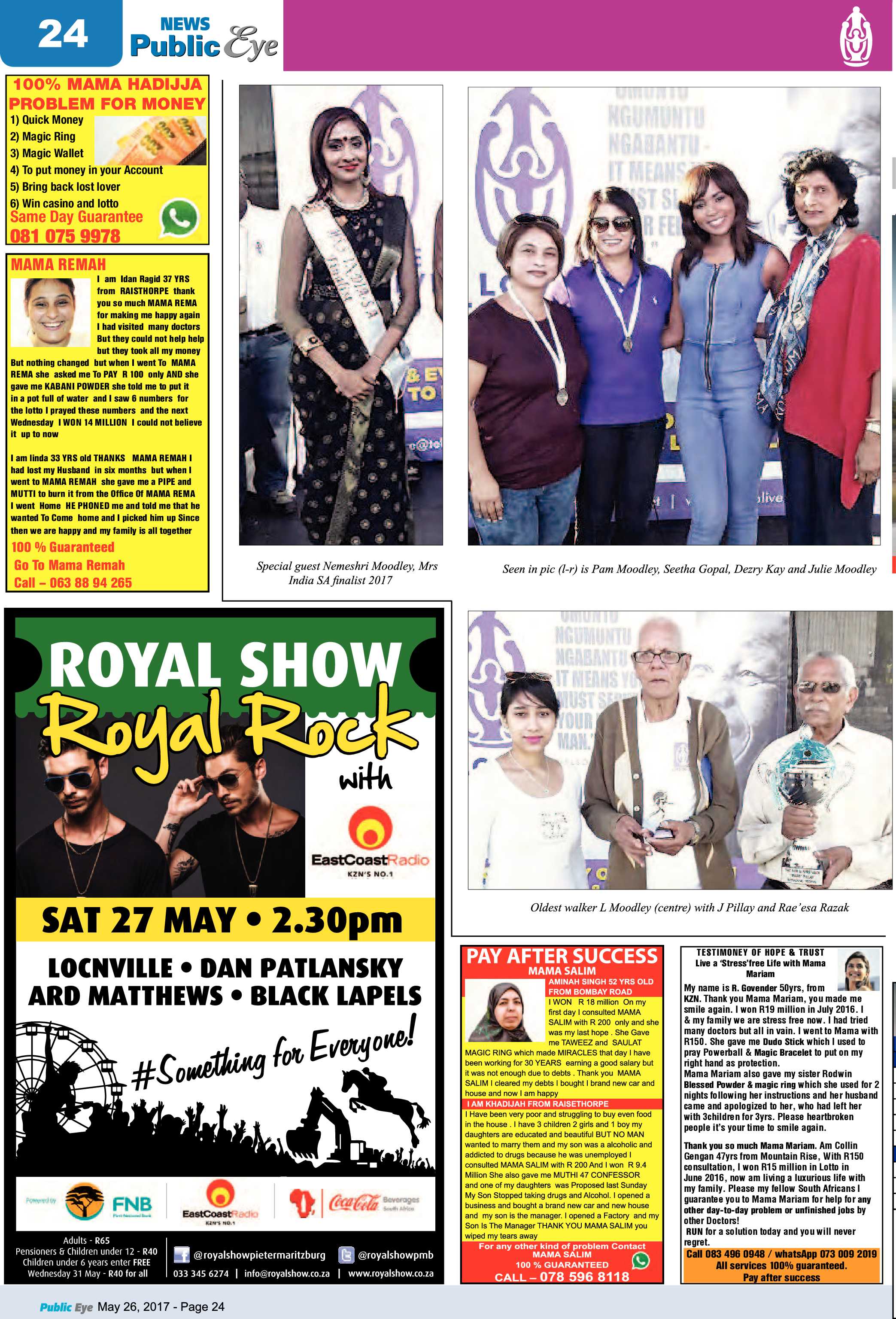 Public Eye 26 May 2017 page 24