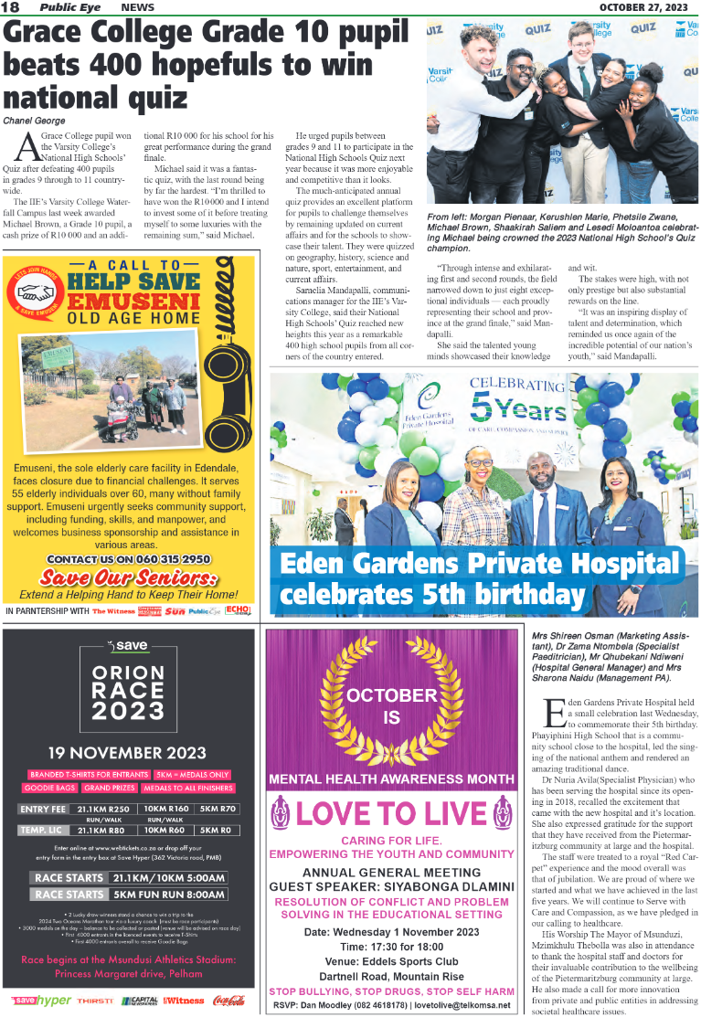 Public Eye 27.10.23 e-Edition page 22