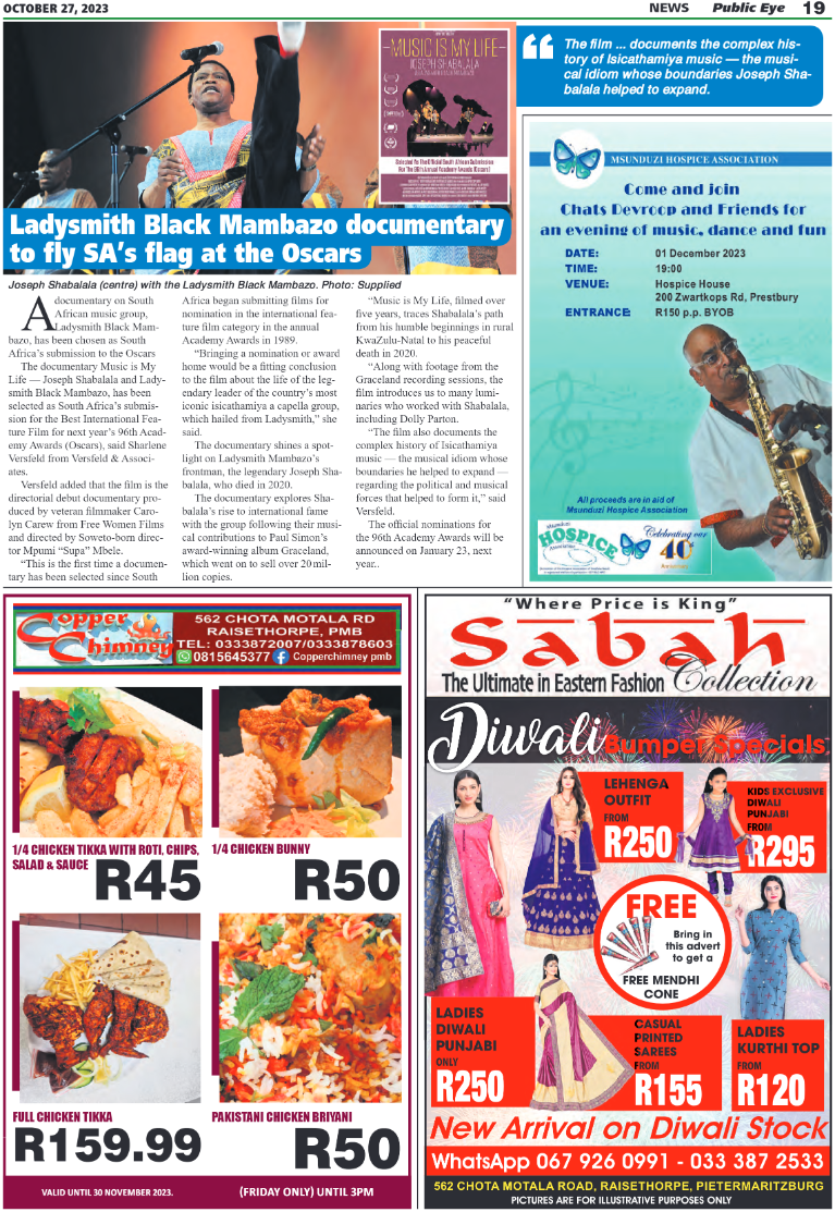 Public Eye 27.10.23 e-Edition page 23