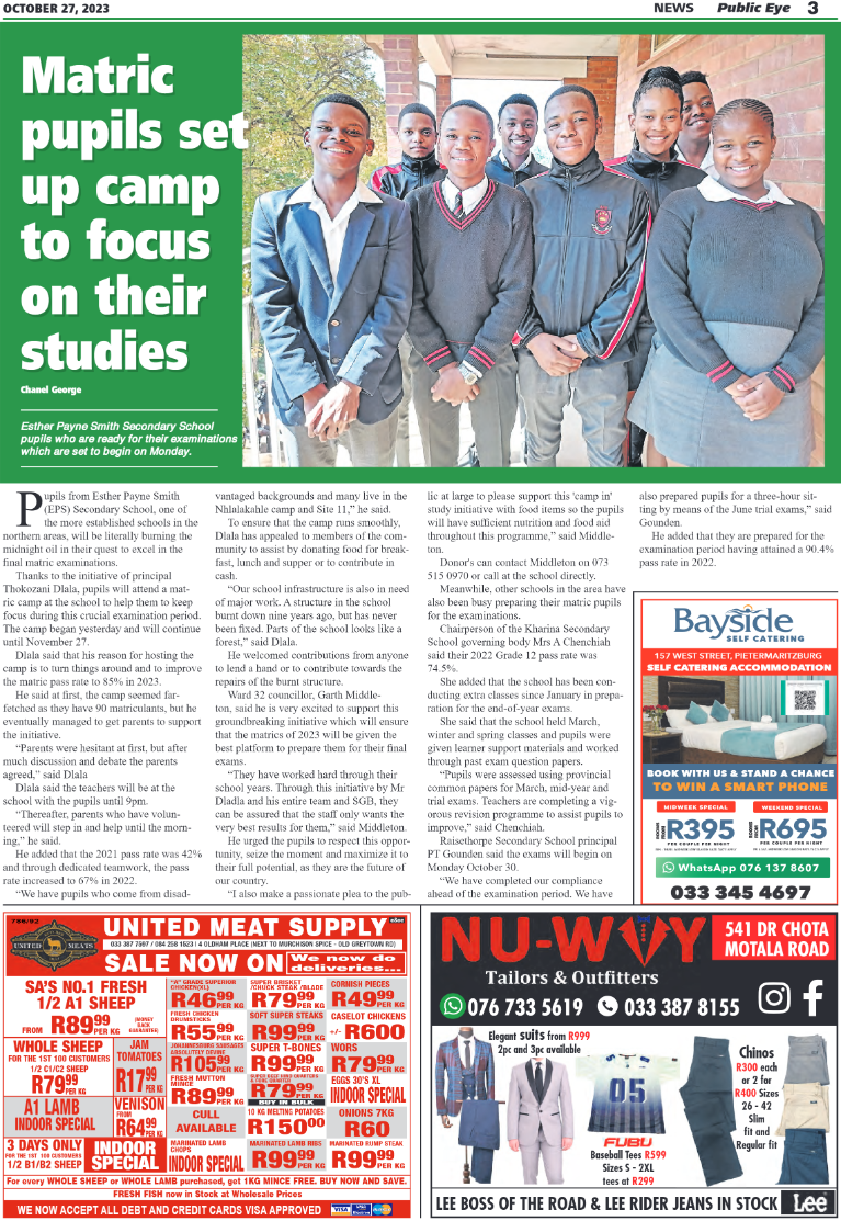 Public Eye 27.10.23 e-Edition page 7