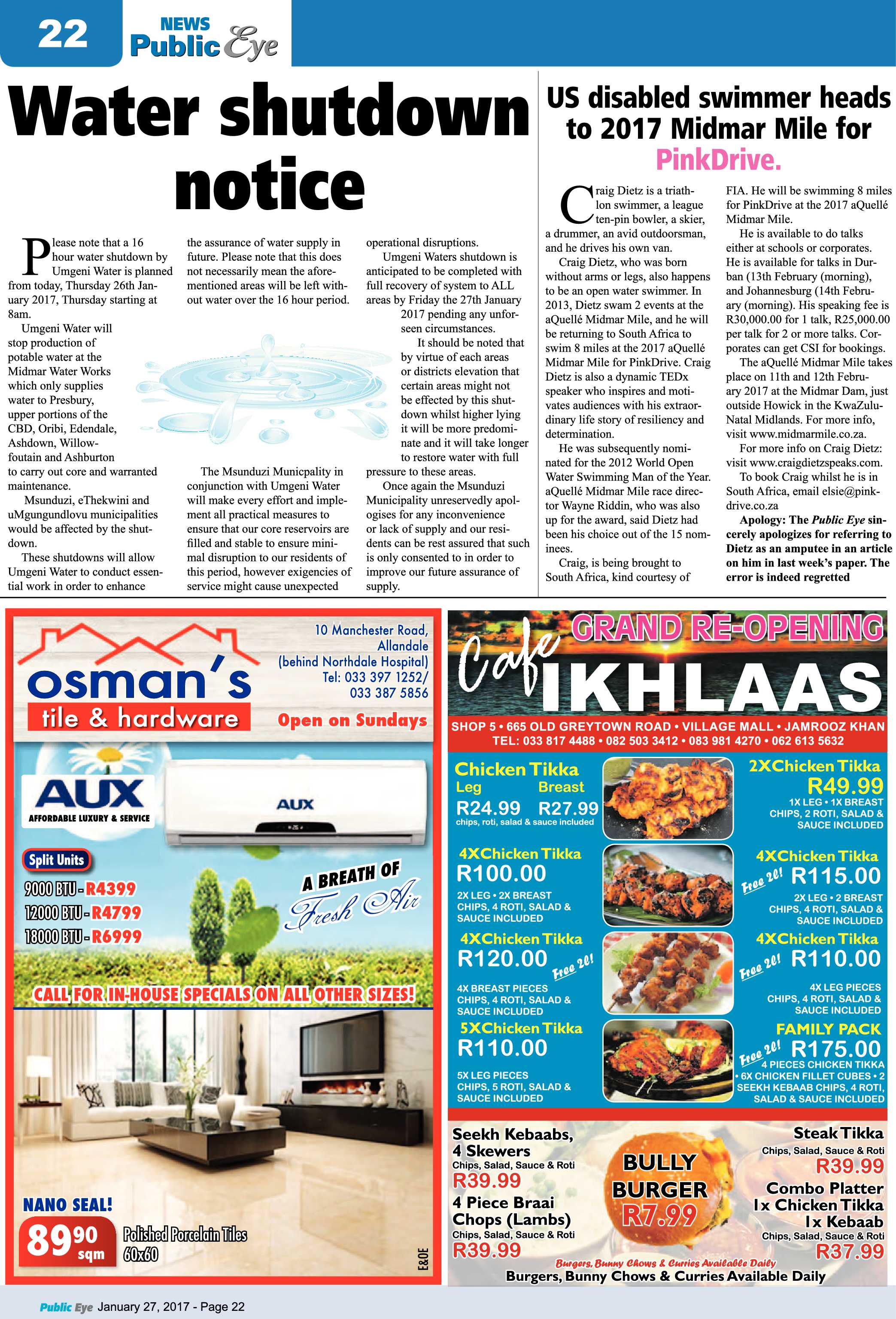 Public Eye 27 January 2017 page 22