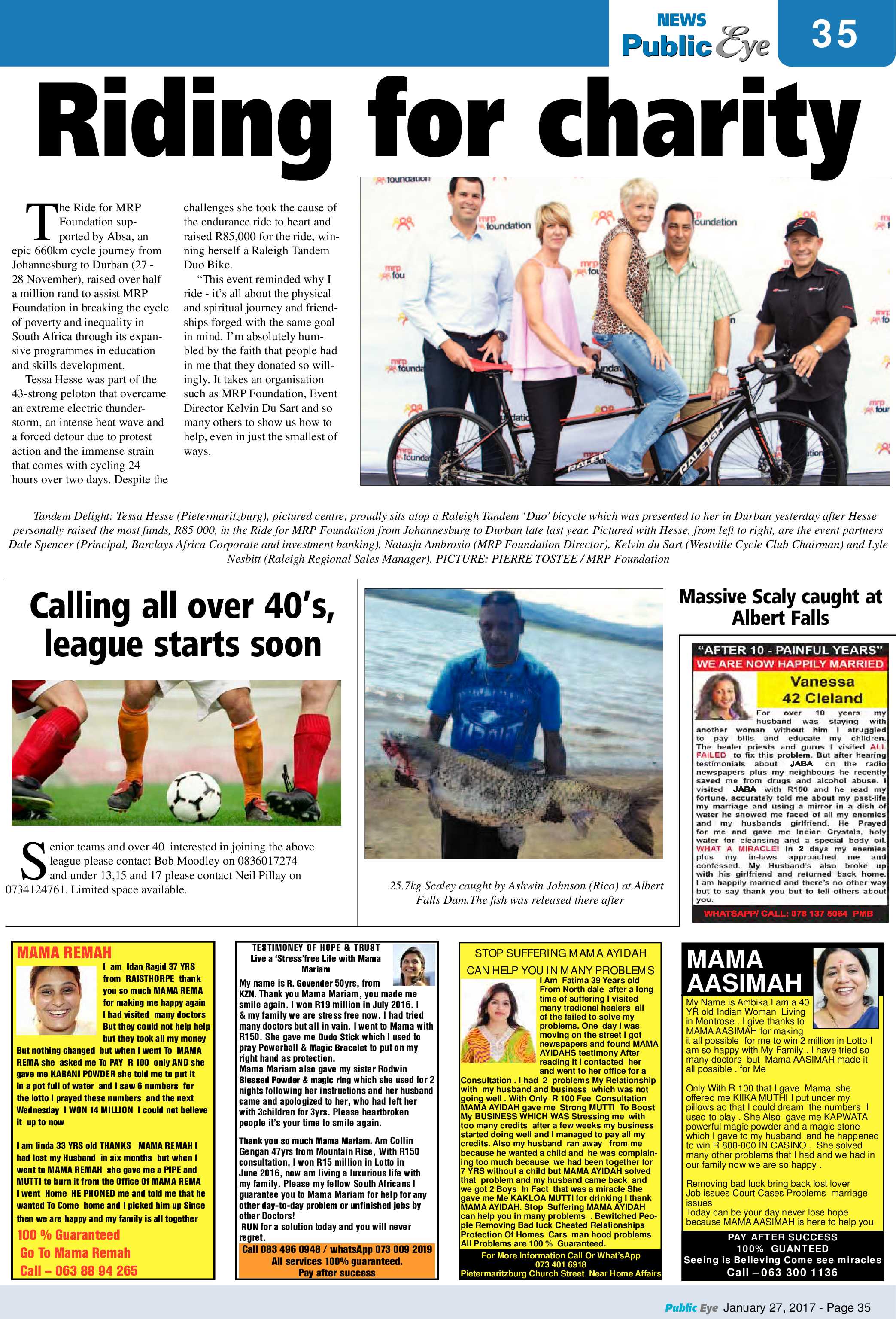 Public Eye 27 January 2017 page 35