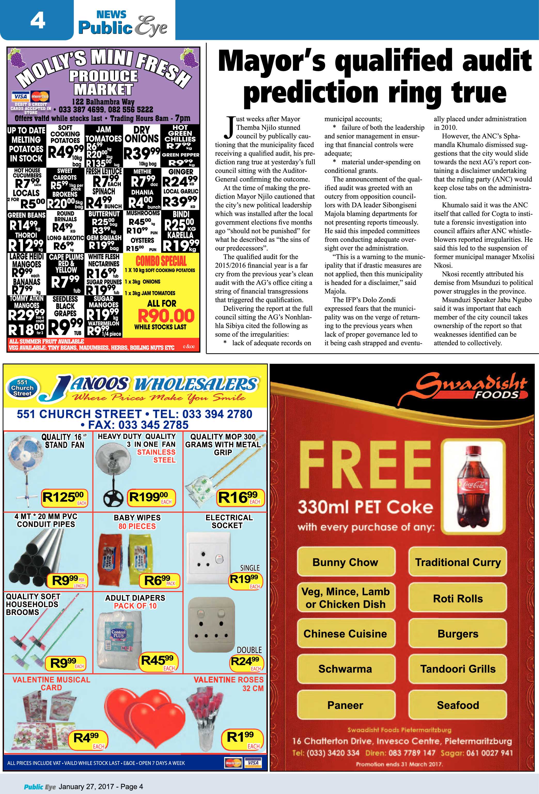 Public Eye 27 January 2017 page 4