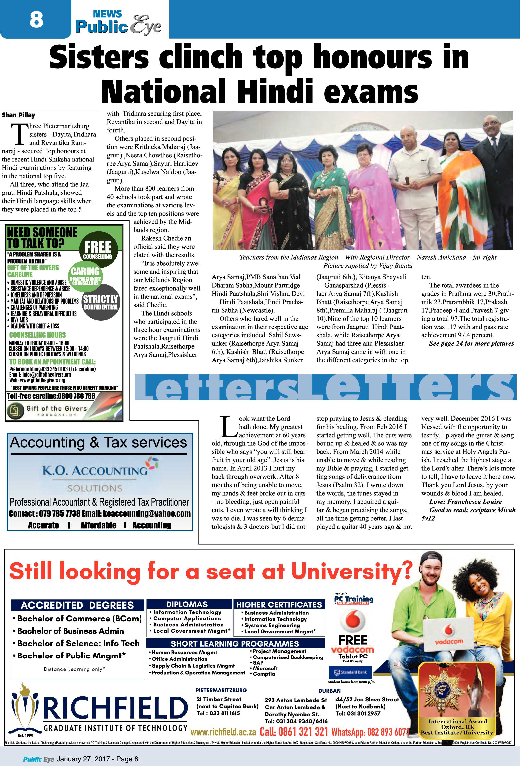 Public Eye 27 January 2017 page 8