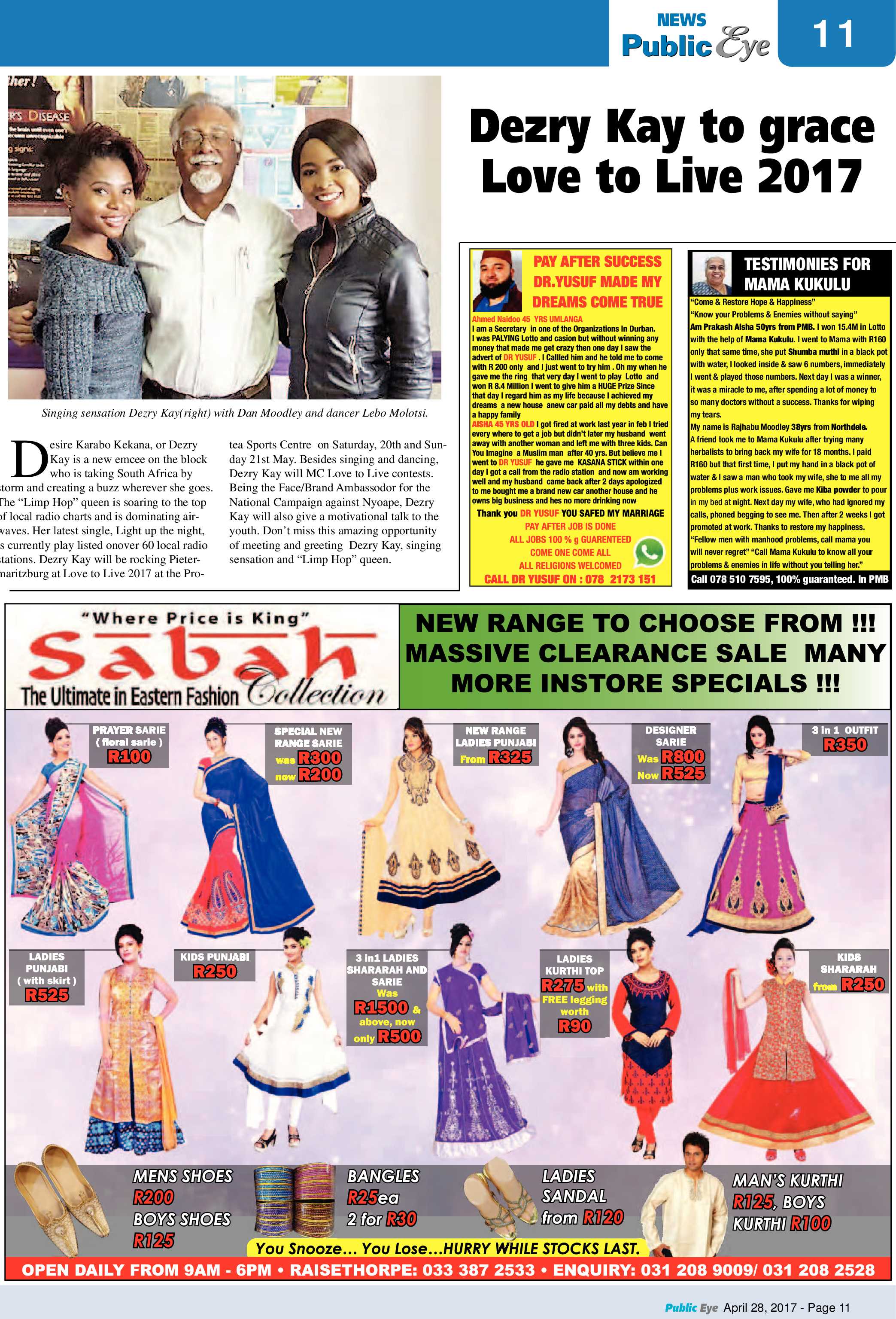 Public Eye 28 April 2017 page 11