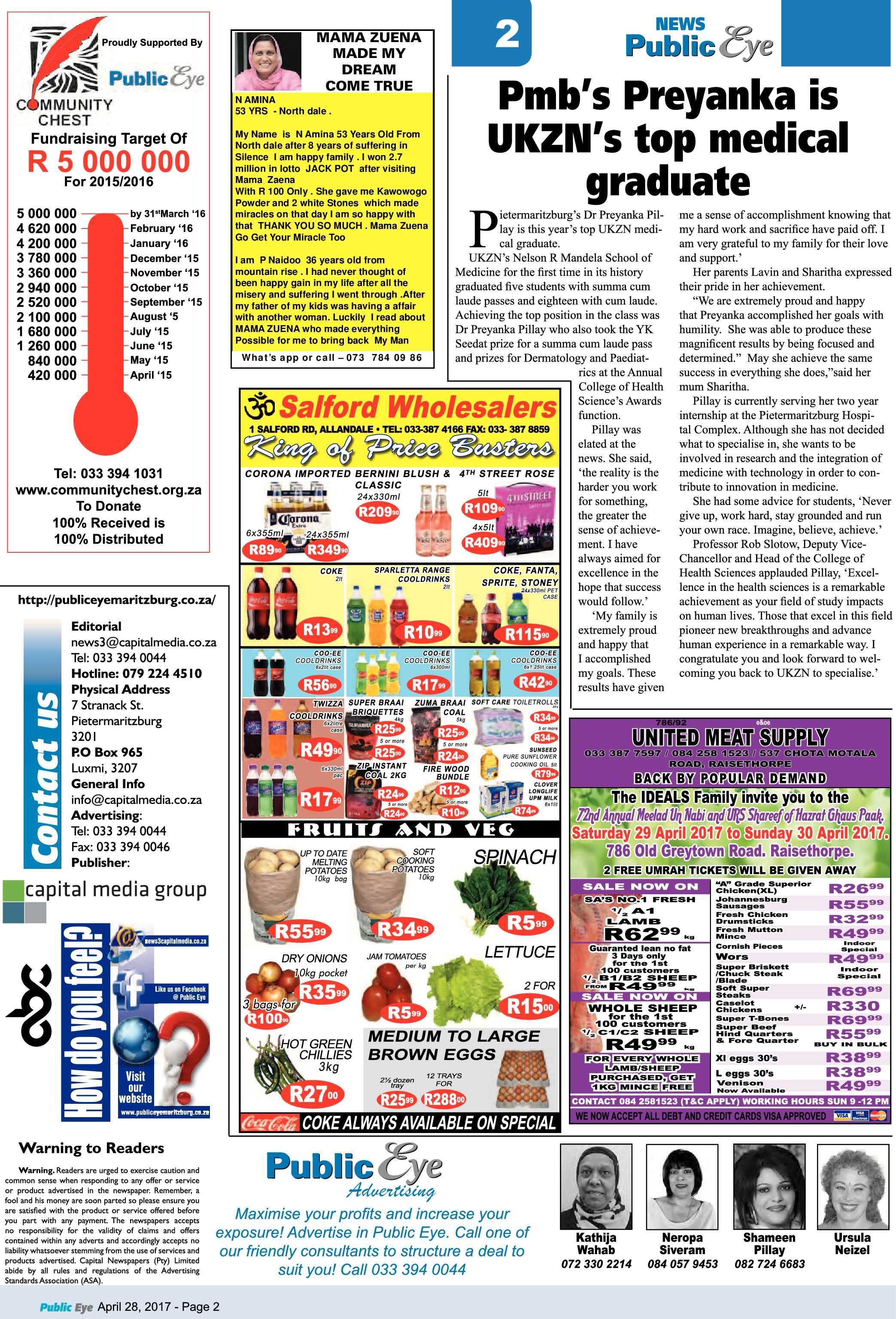 Public Eye 28 April 2017 page 2