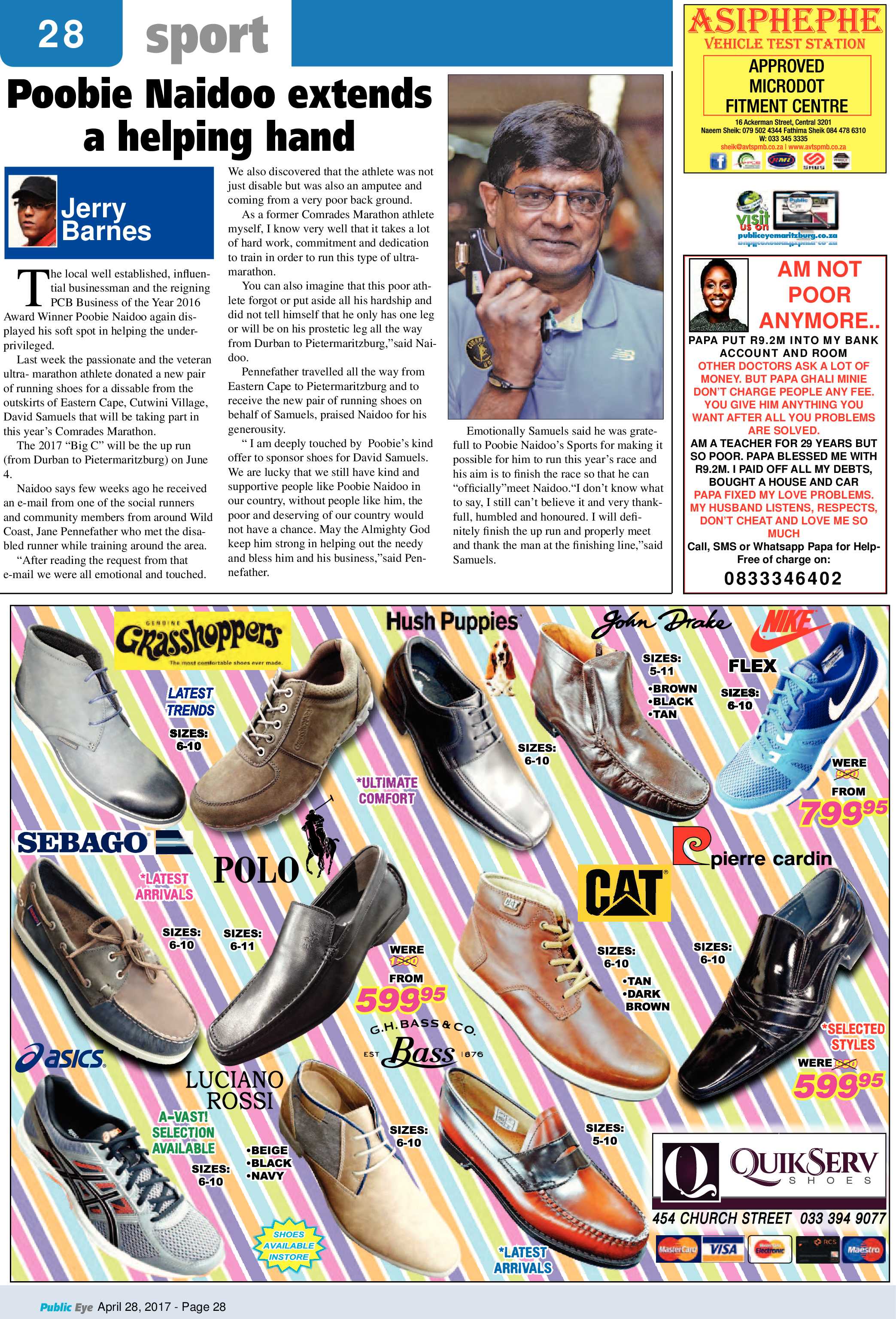 Public Eye 28 April 2017 page 28