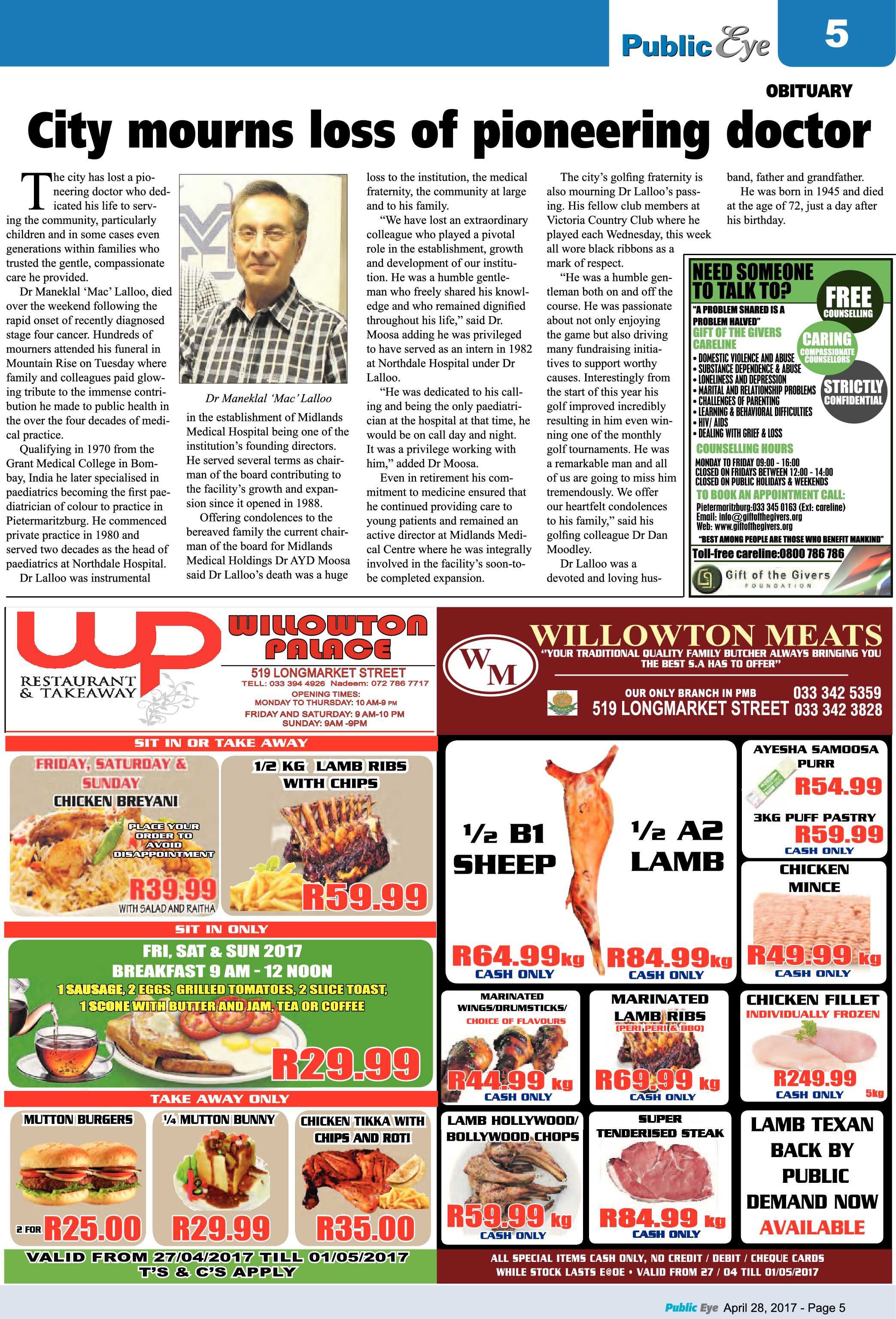 Public Eye 28 April 2017 page 5