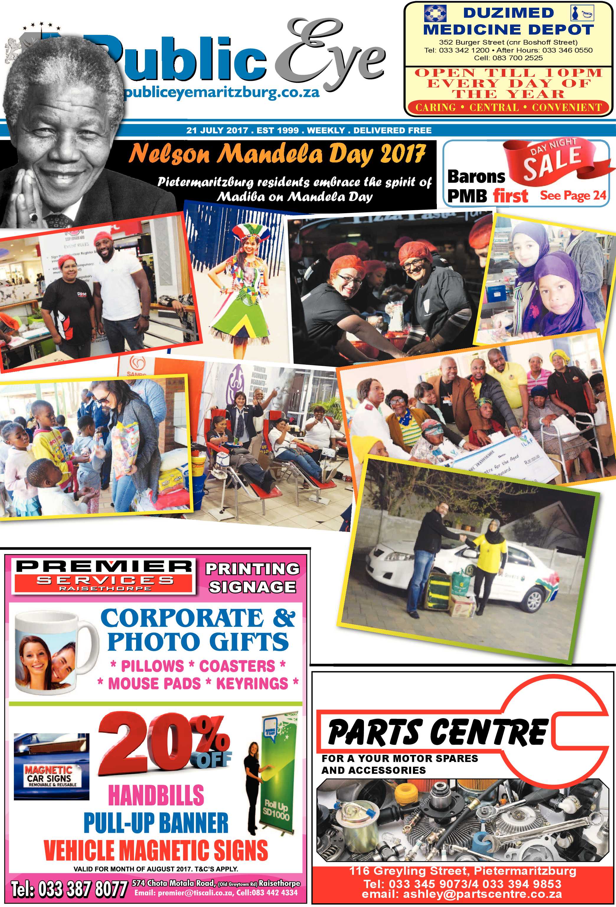 Public Eye 28 July 2017 page 1