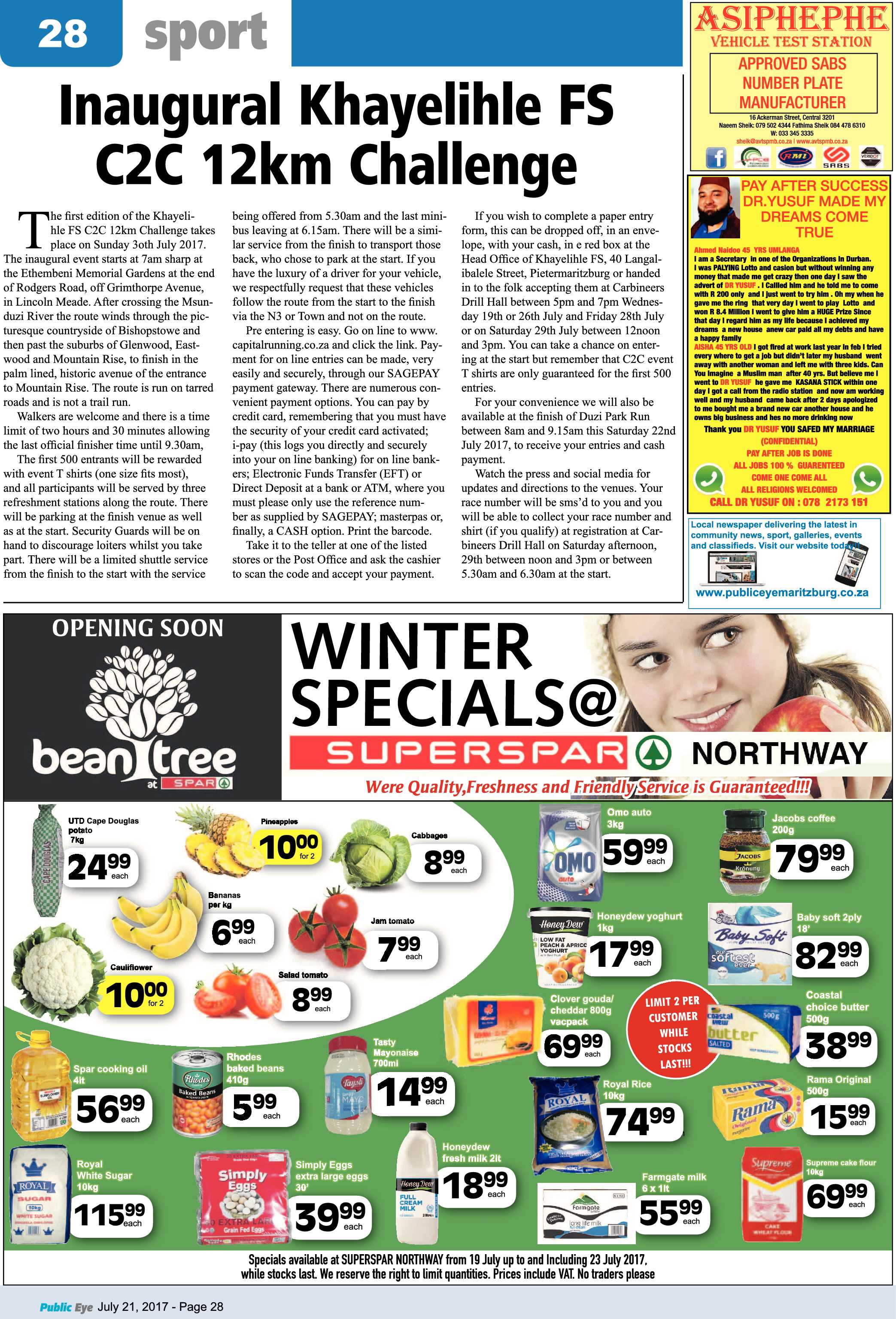 Public Eye 28 July 2017 page 28