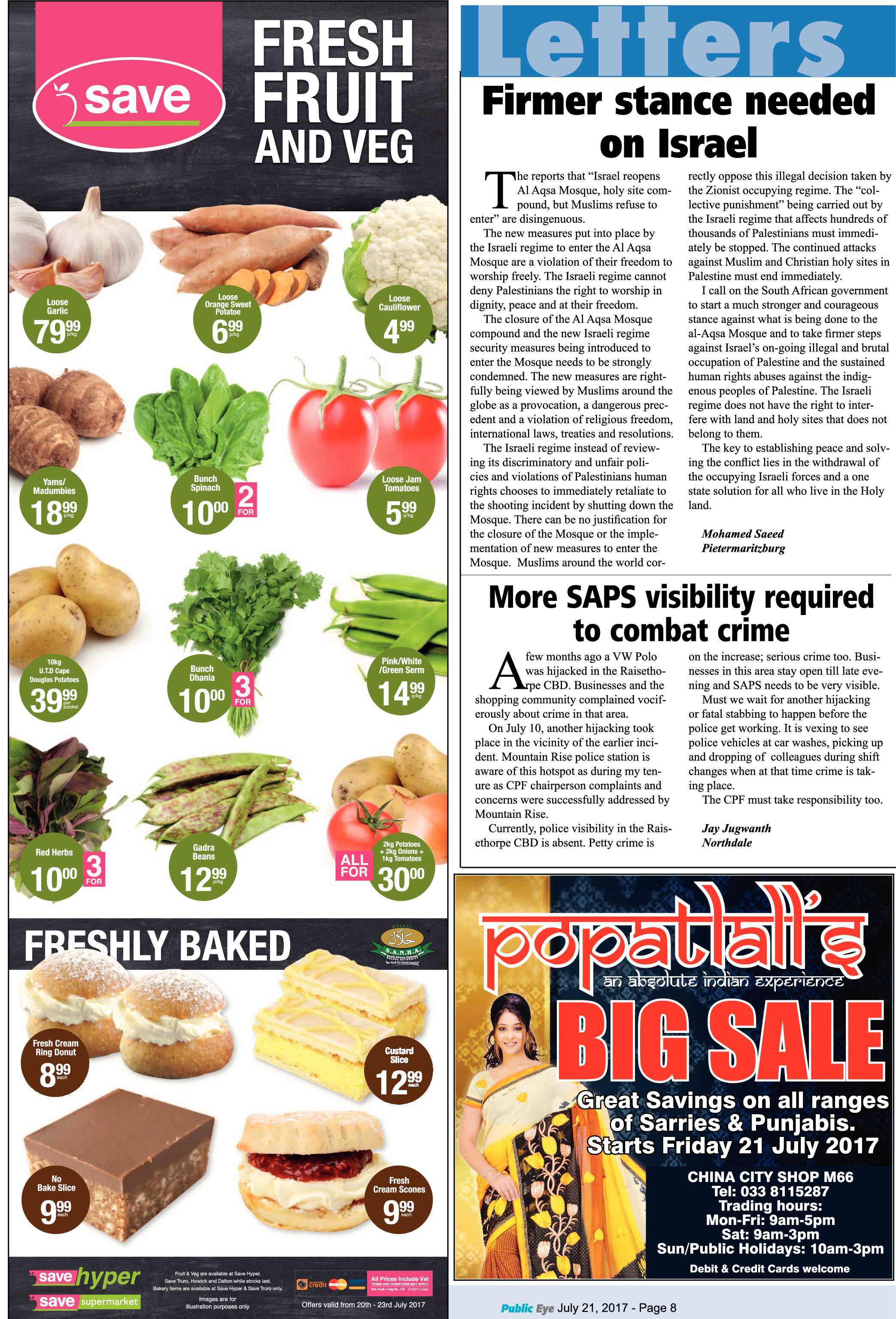 Public Eye 28 July 2017 page 8