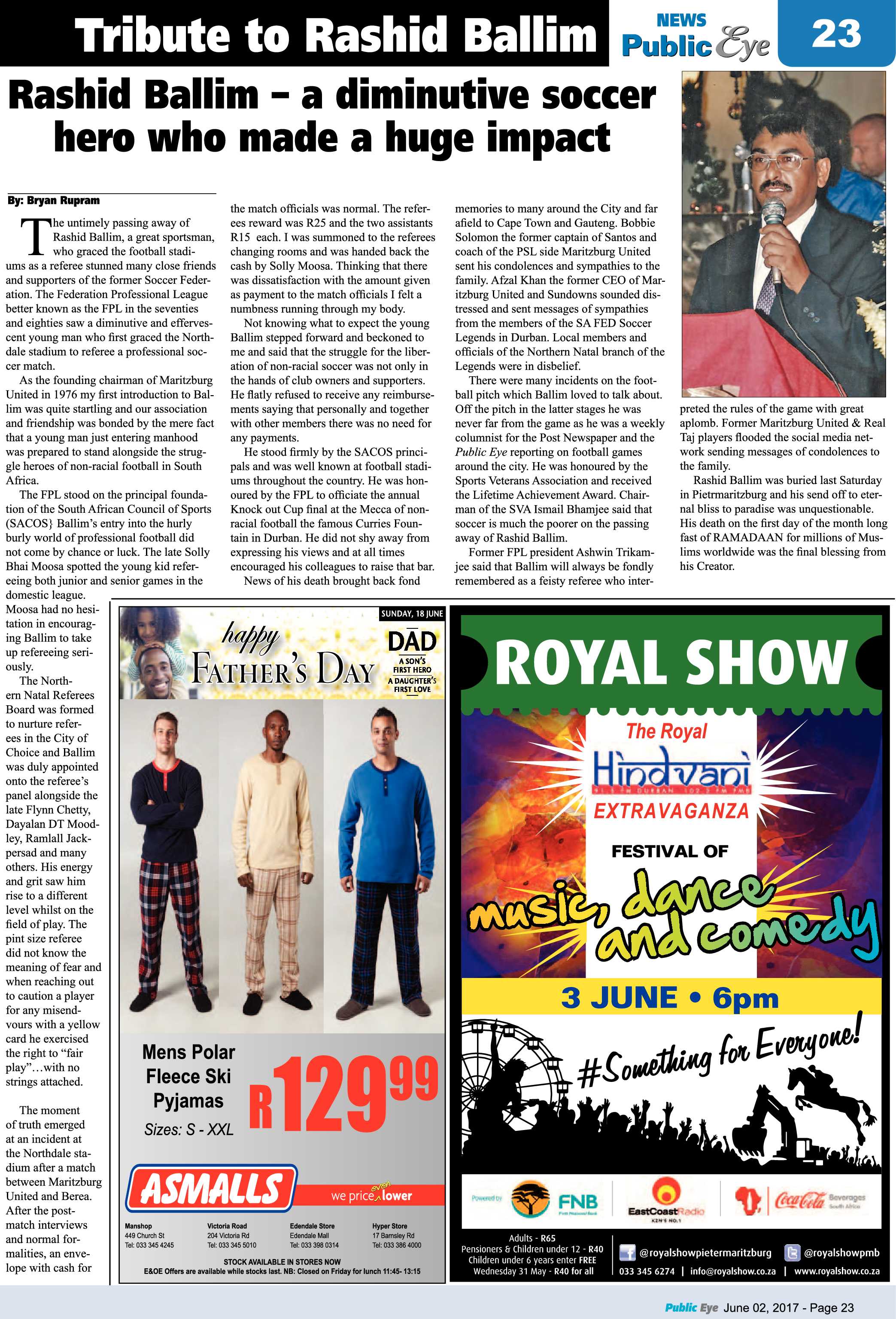 Public Eye 2 June 2017 page 23