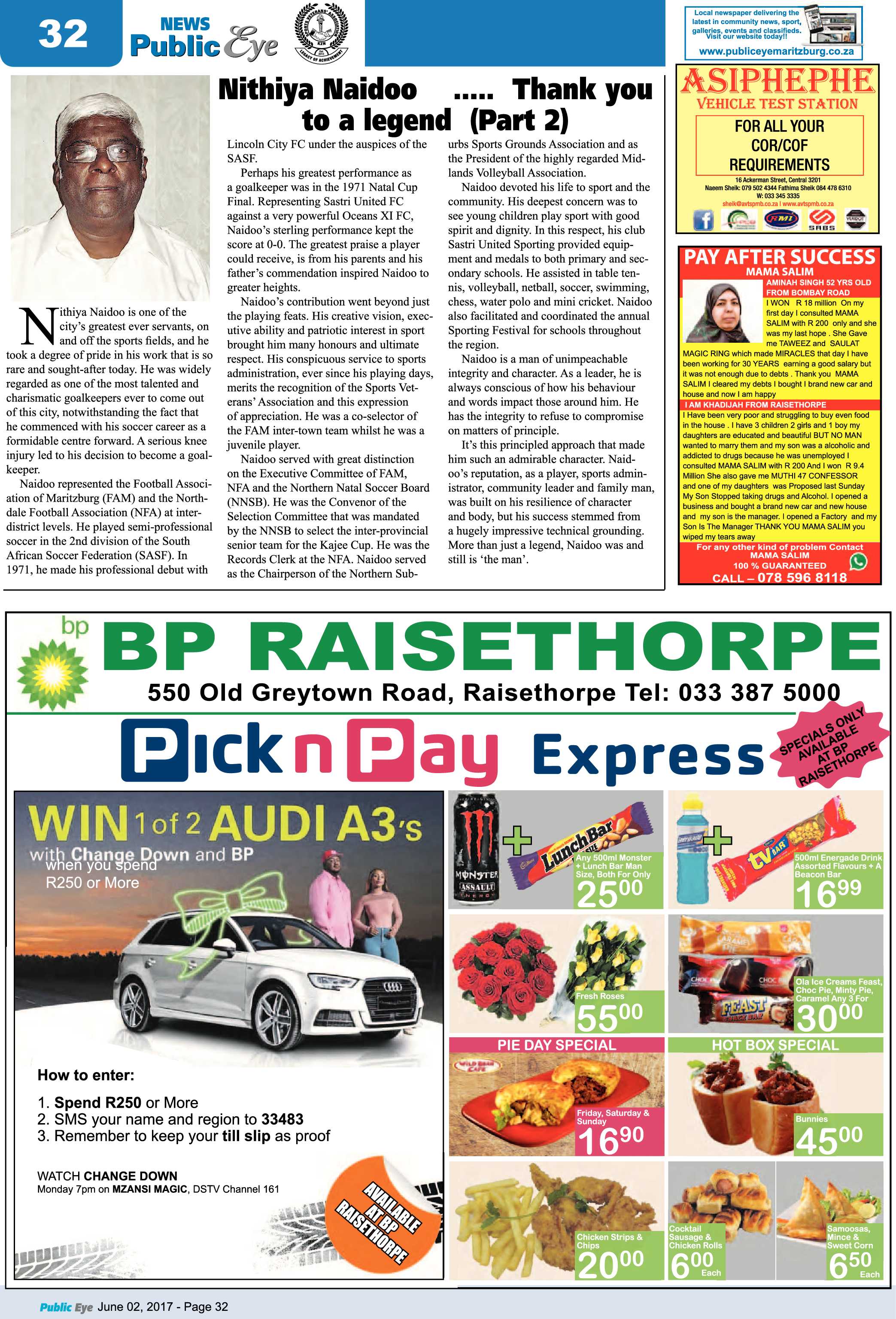 Public Eye 2 June 2017 page 32