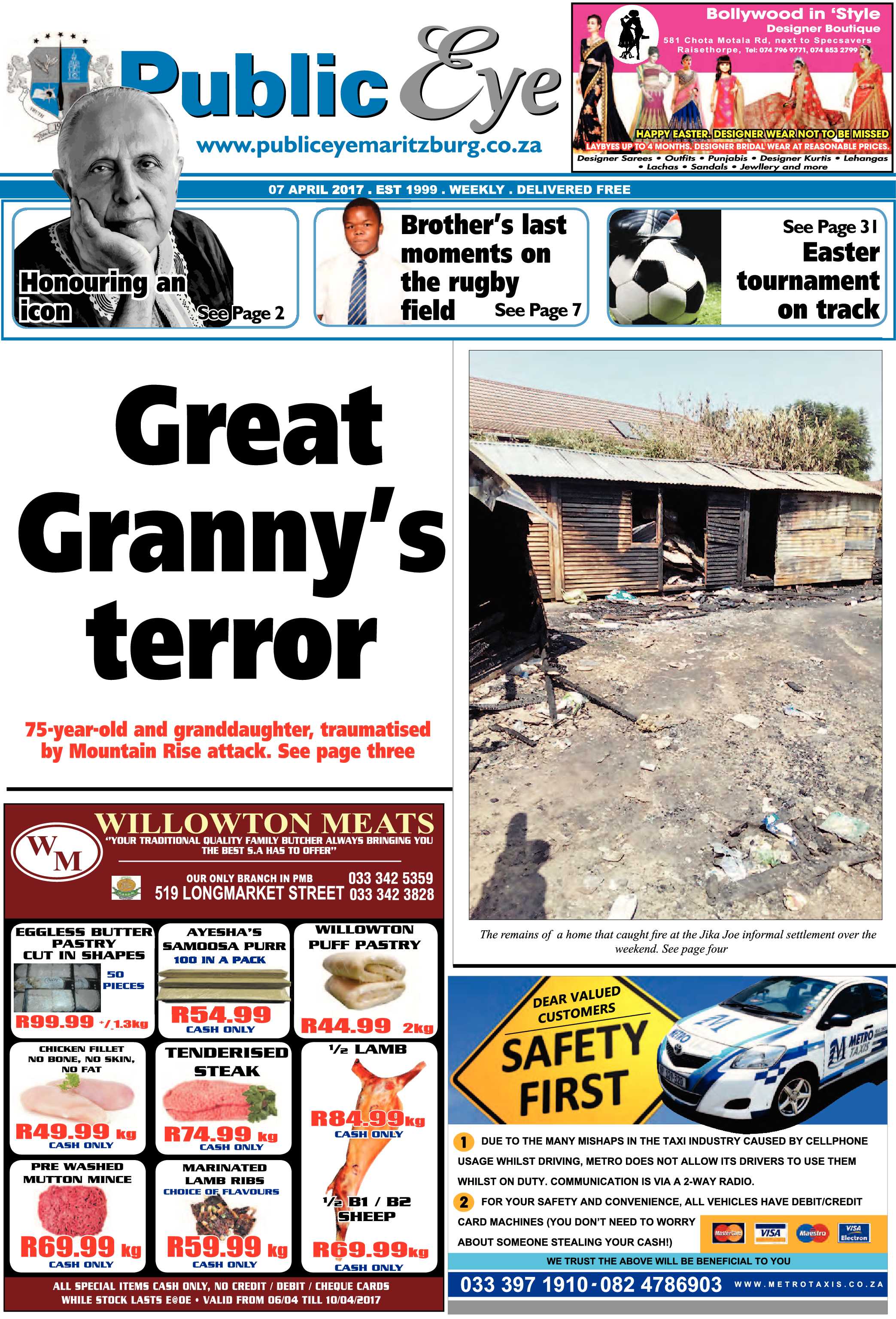 Public Eye 7 April 2017 page 1