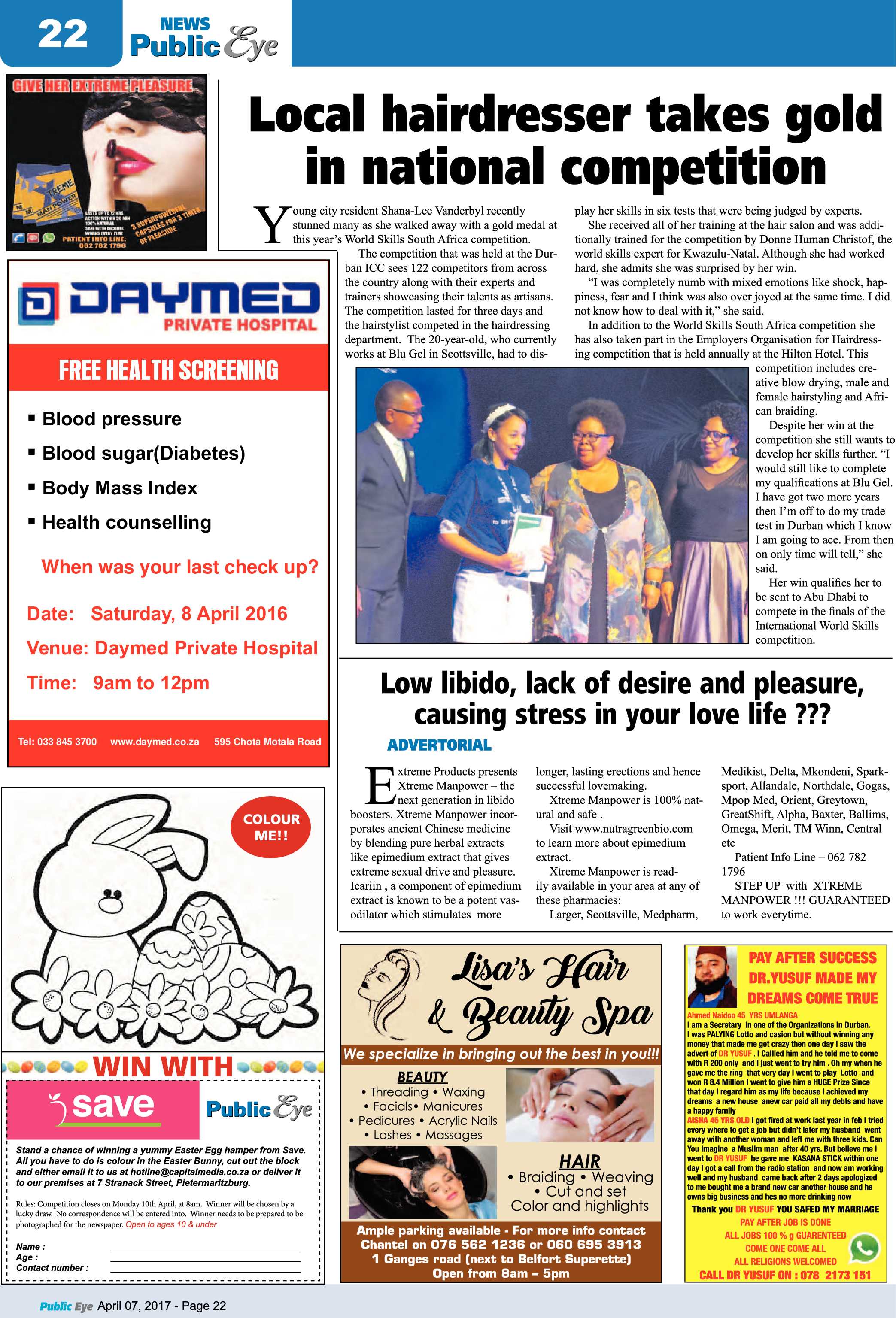 Public Eye 7 April 2017 page 22