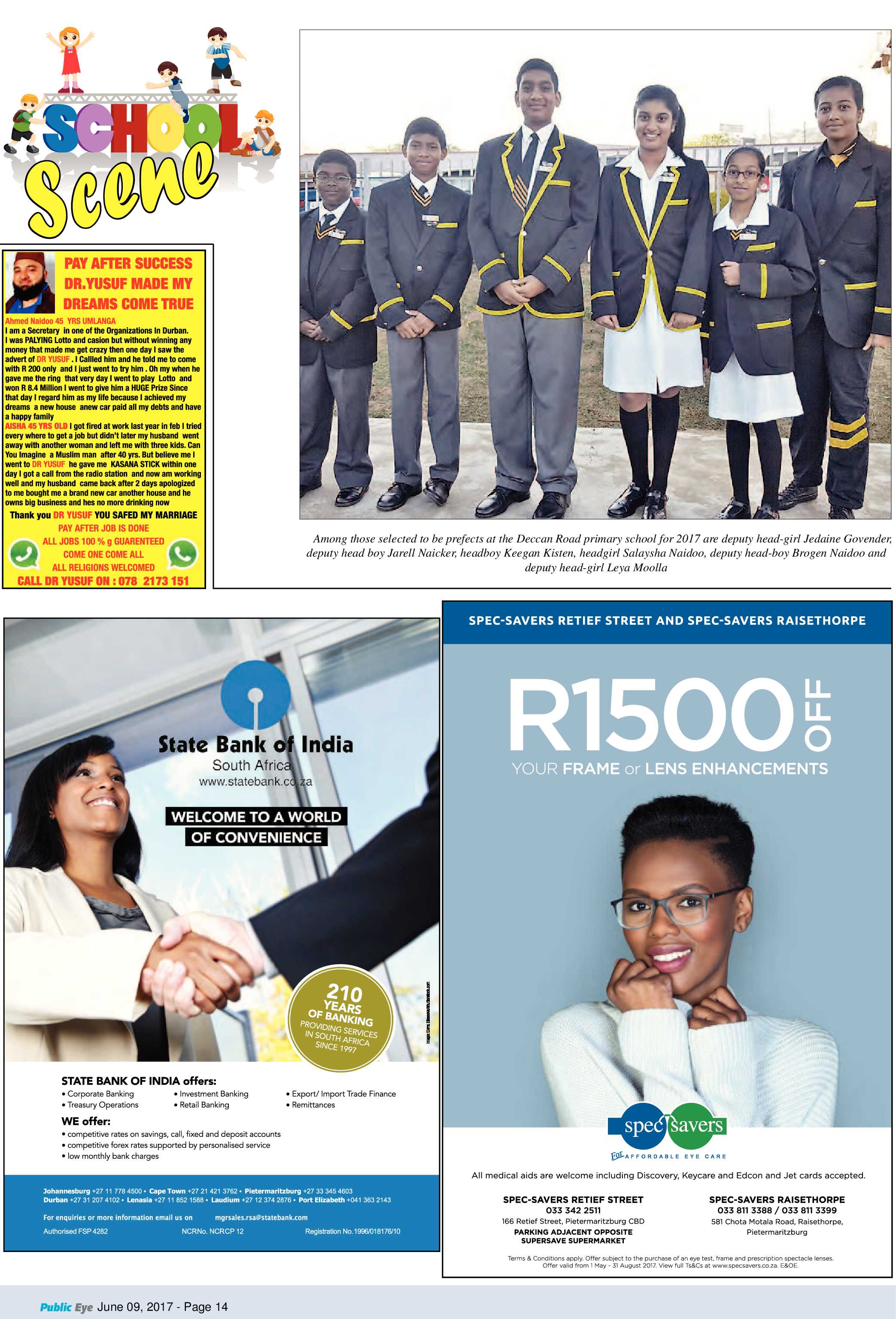 Public Eye 9 June 2017 page 14