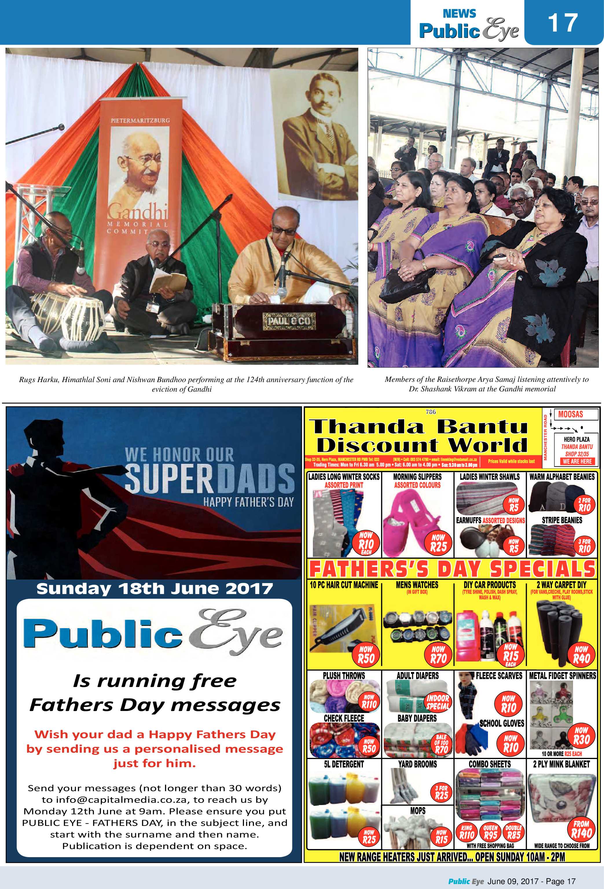 Public Eye 9 June 2017 page 17