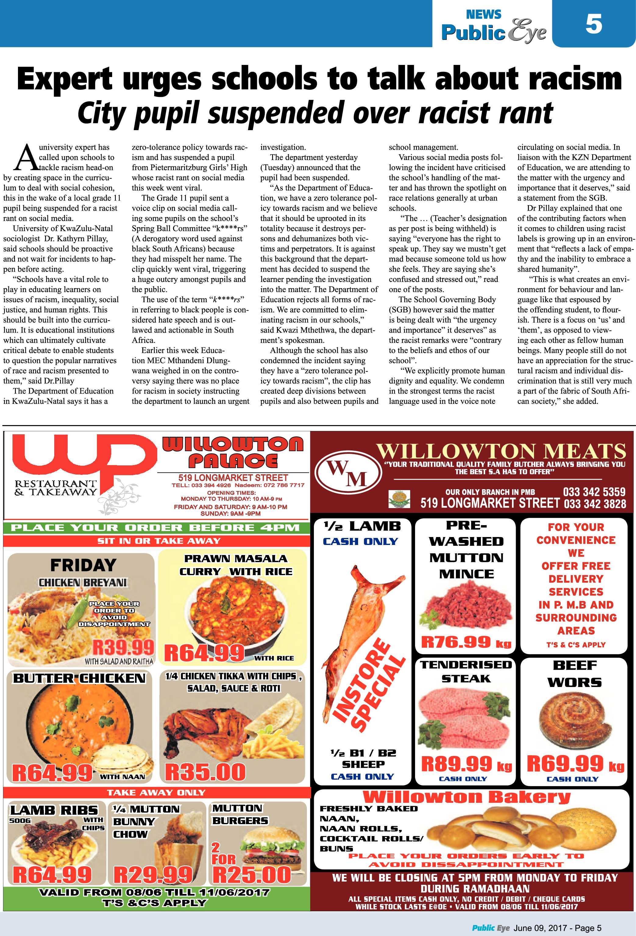 Public Eye 9 June 2017 page 5