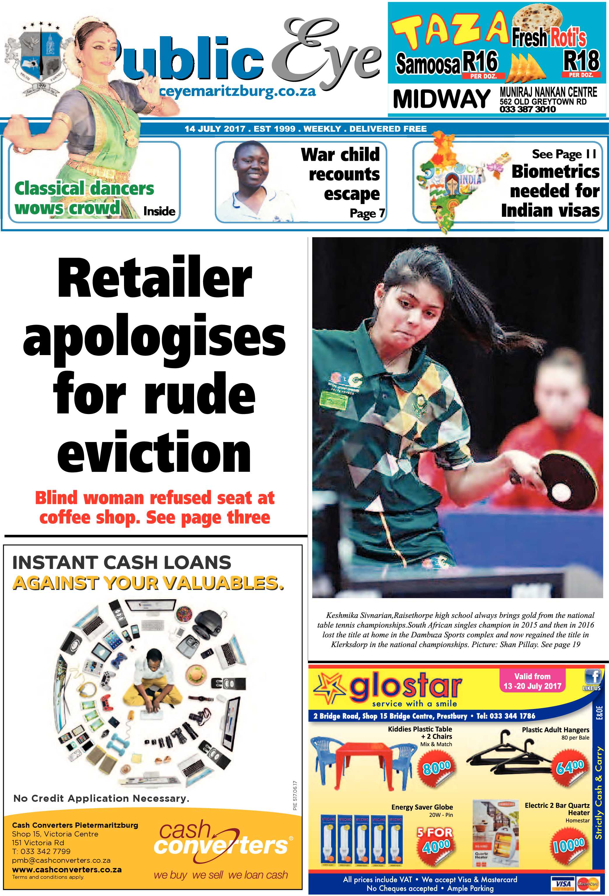 Public Eye 14 July 2017 page 1