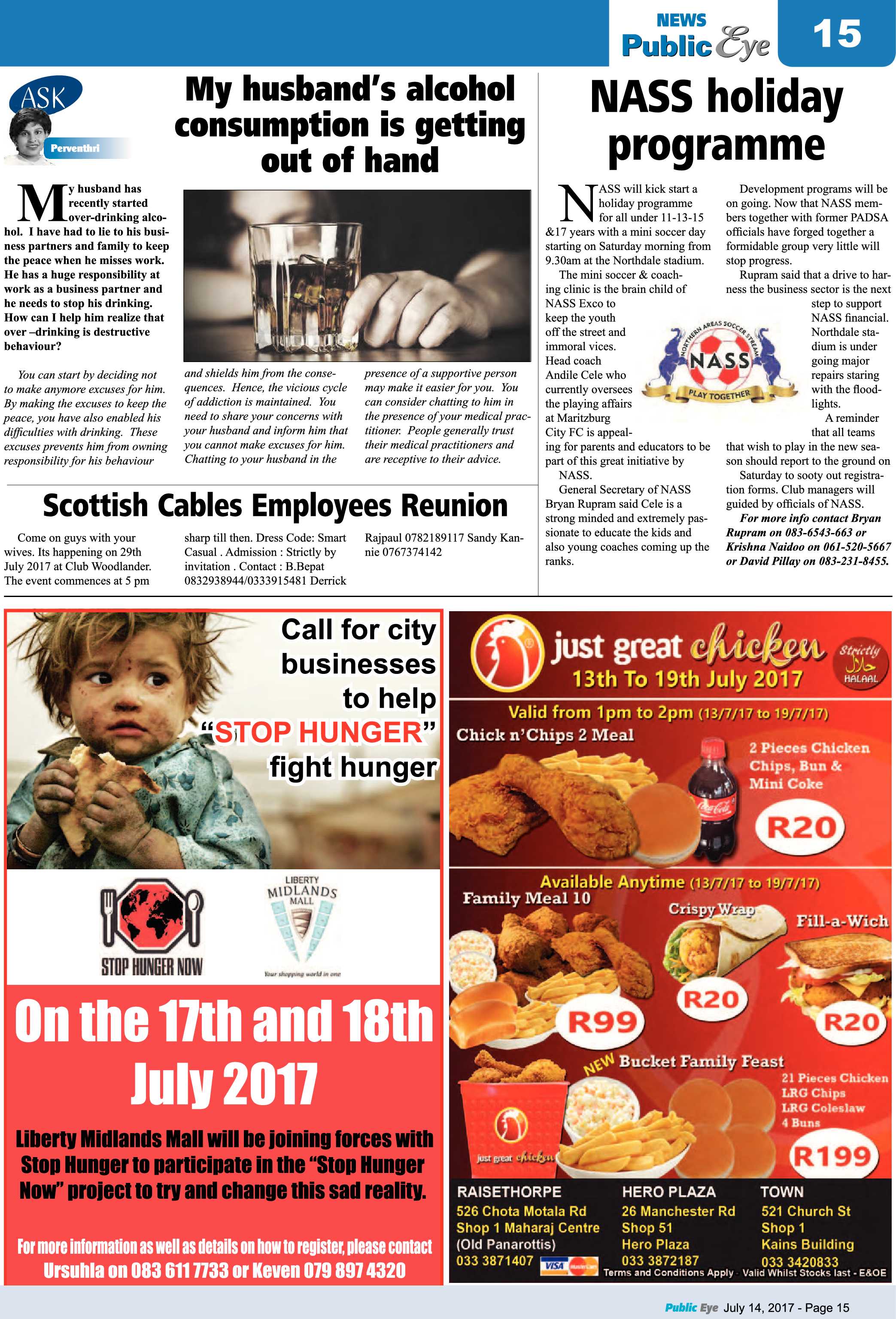 Public Eye 14 July 2017 page 15