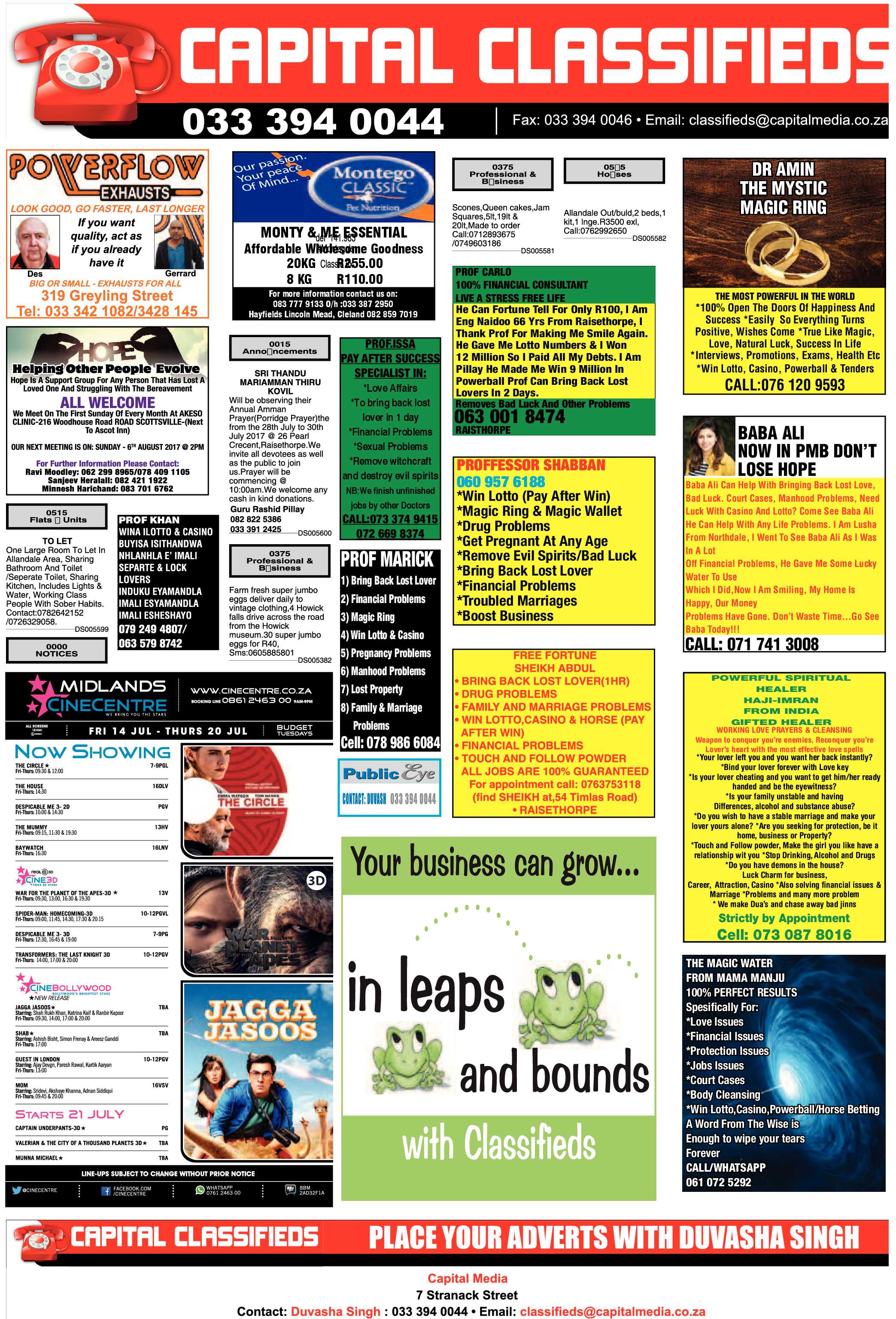 Public Eye 14 July 2017 page 18