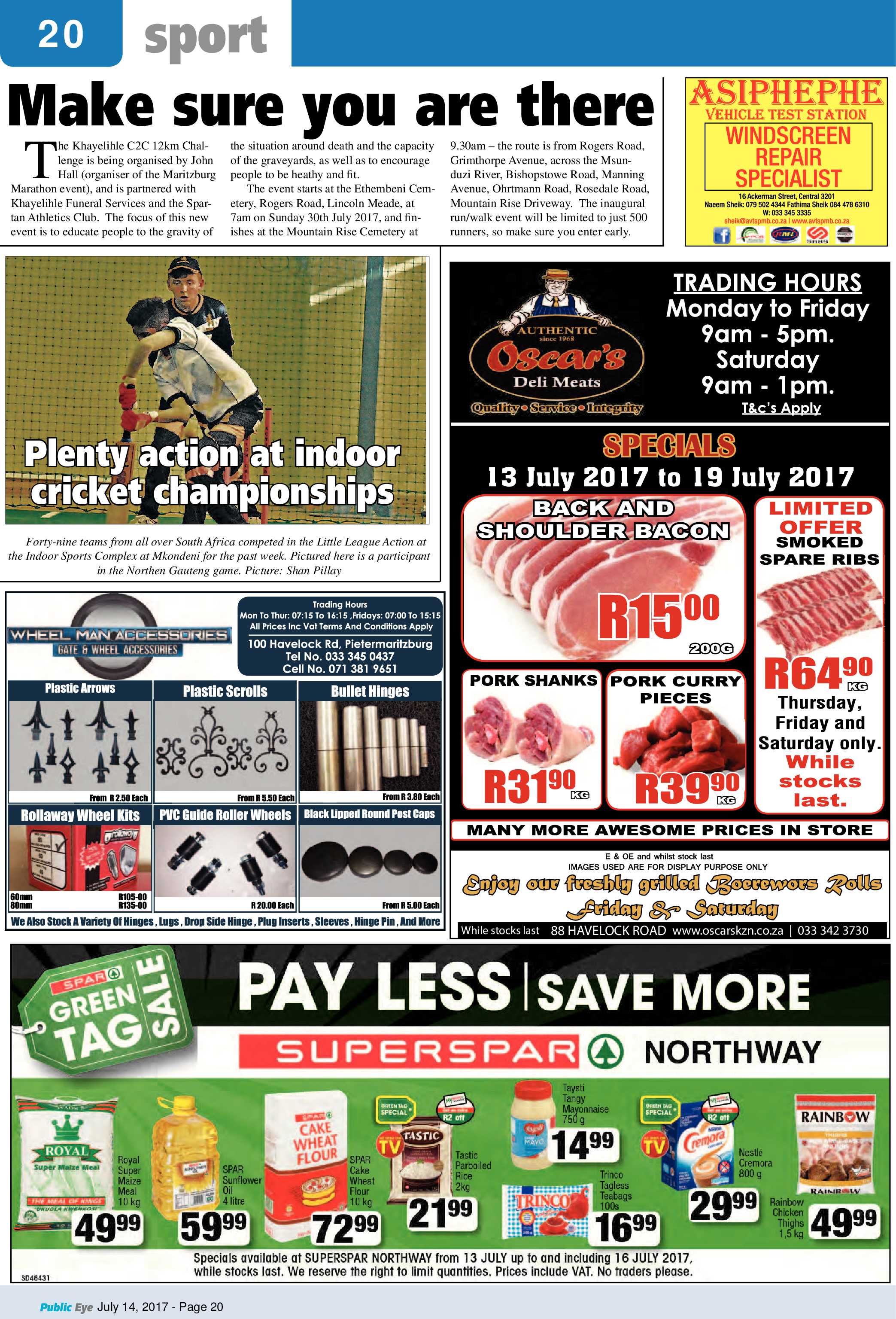 Public Eye 14 July 2017 page 20