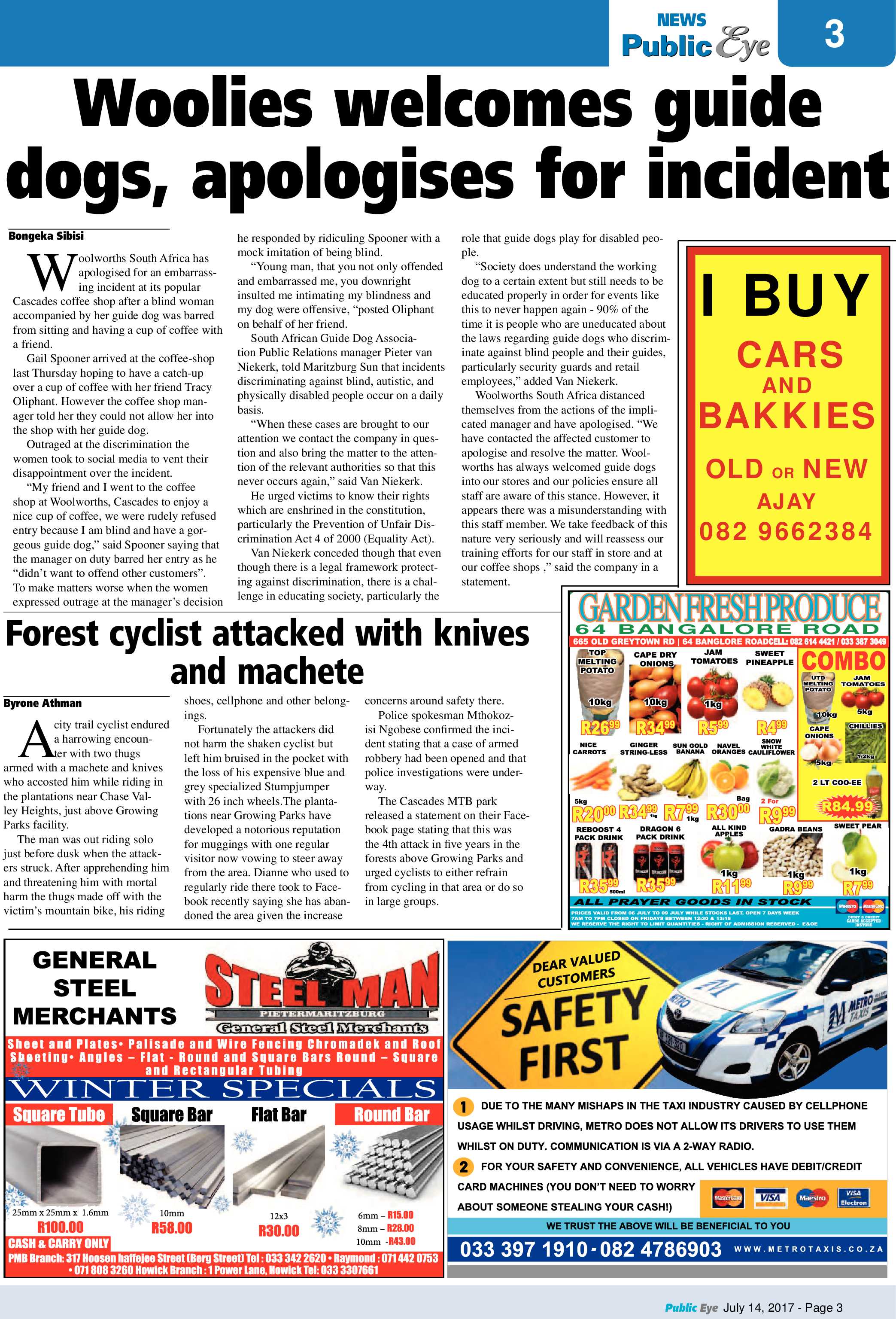 Public Eye 14 July 2017 page 3