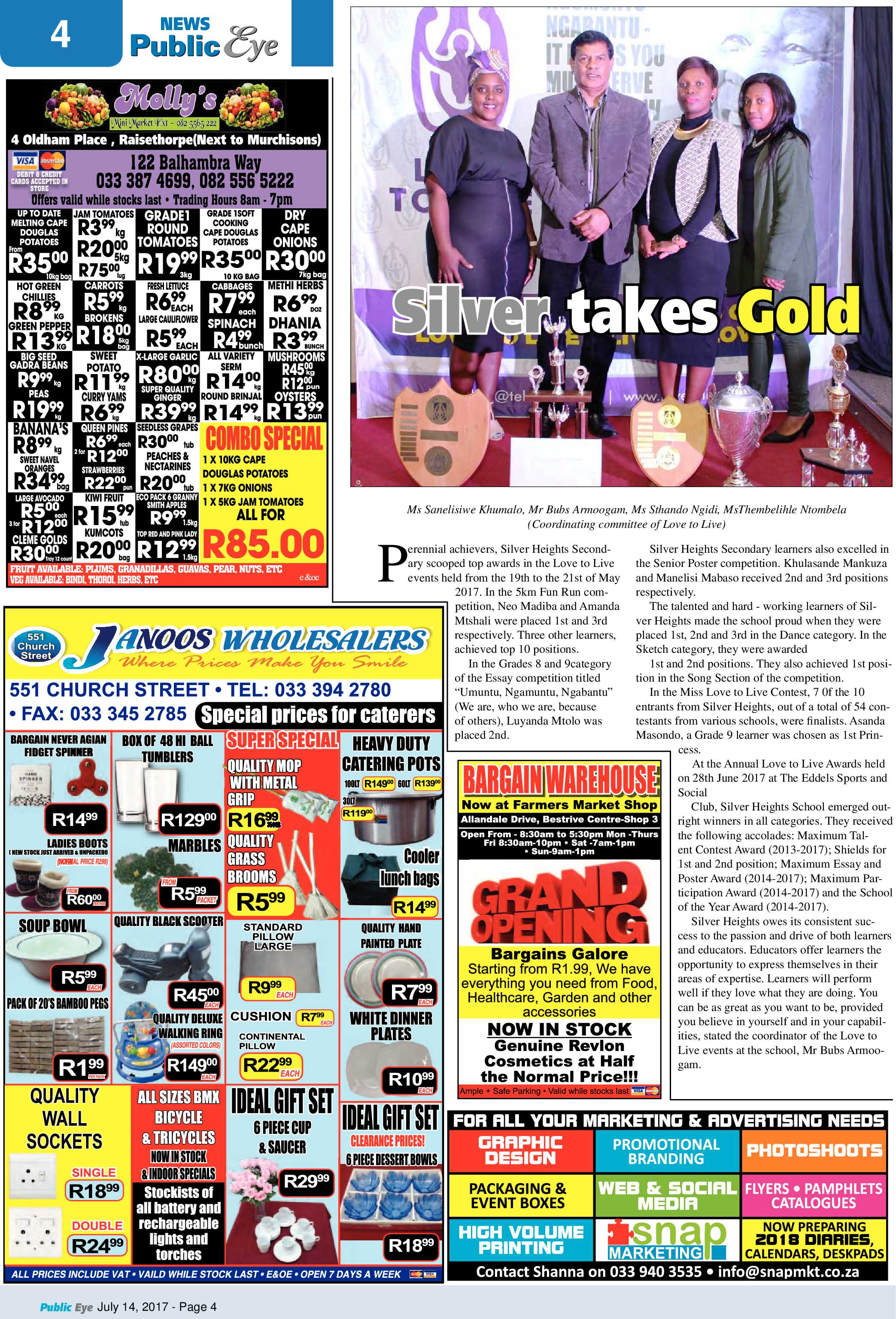 Public Eye 14 July 2017 page 4