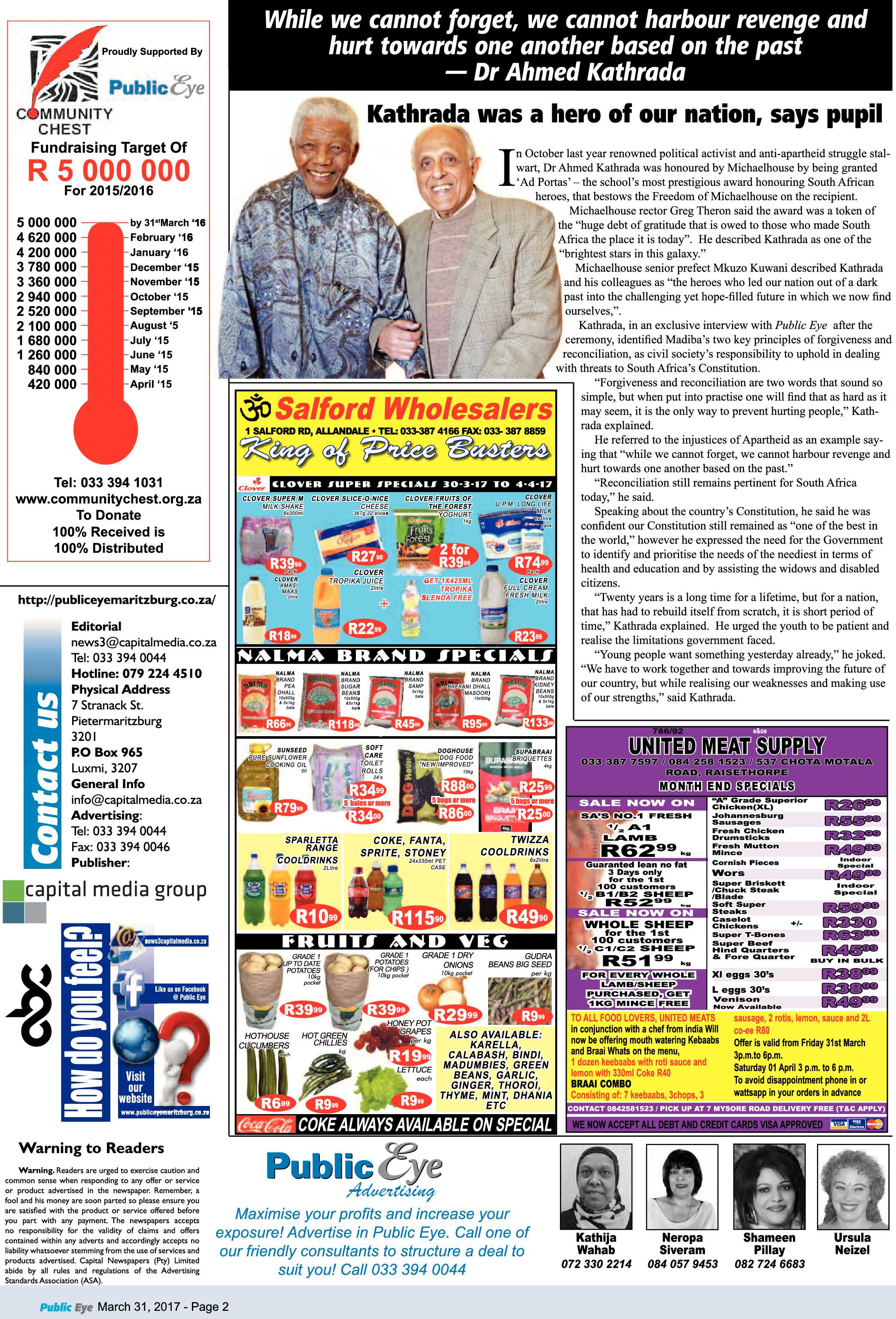 Public Eye 31 March 2017 page 2