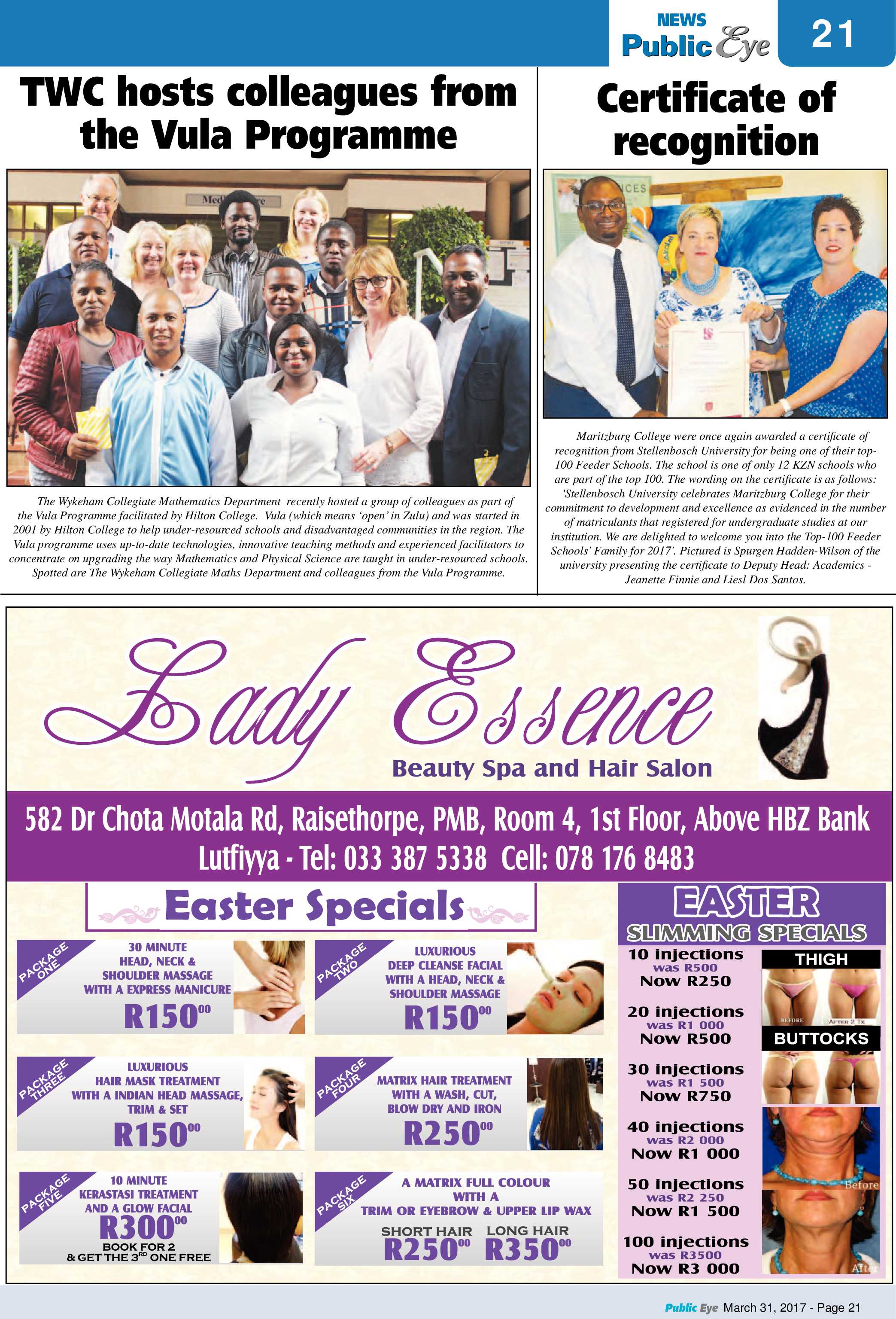 Public Eye 31 March 2017 page 21